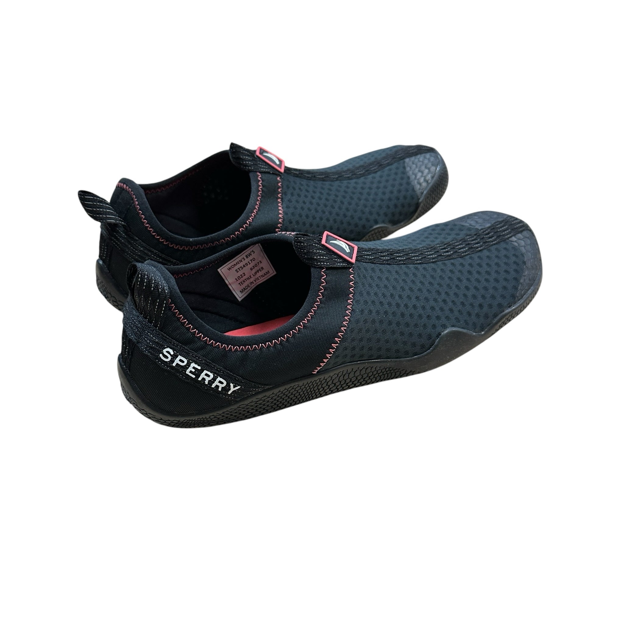 Sperry Women's Size 8 Black Sea Sock Water Shoes