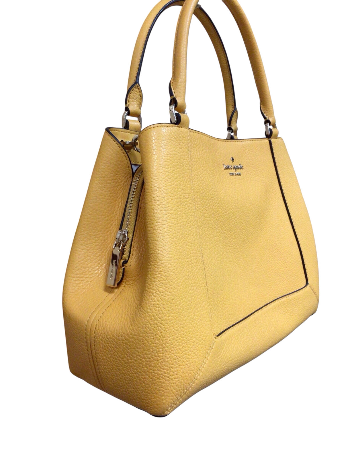 Kate Spade "Lena" Yellow Satchel Crossbody Bag