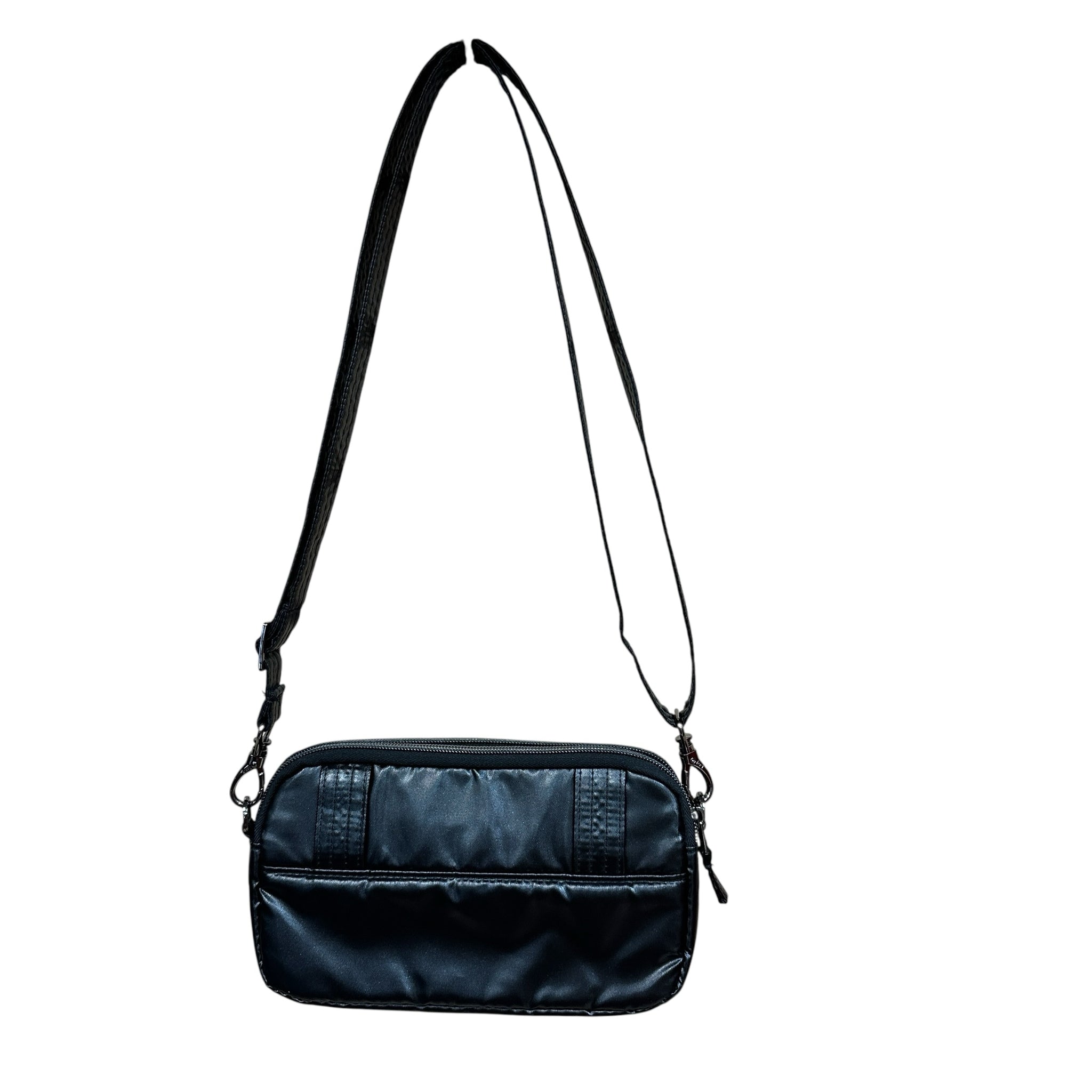 Lug Coupe XL Black Convertible Crossbody Bag