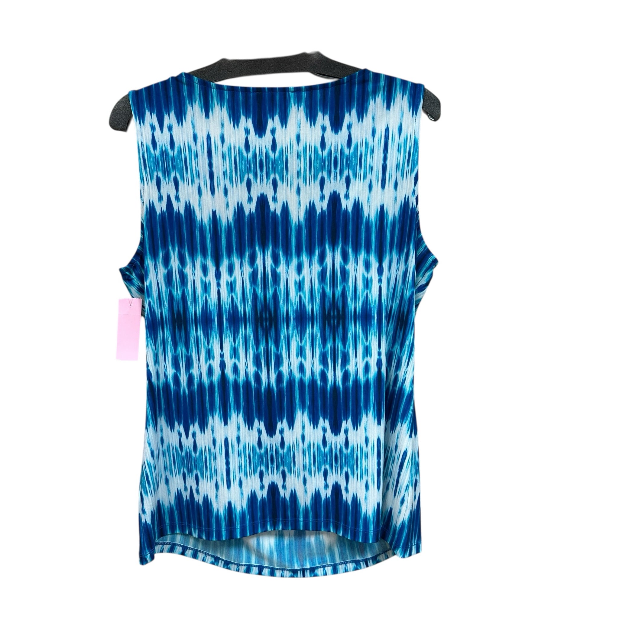 Calvin Klein Blue Sleeveless Top Size XL