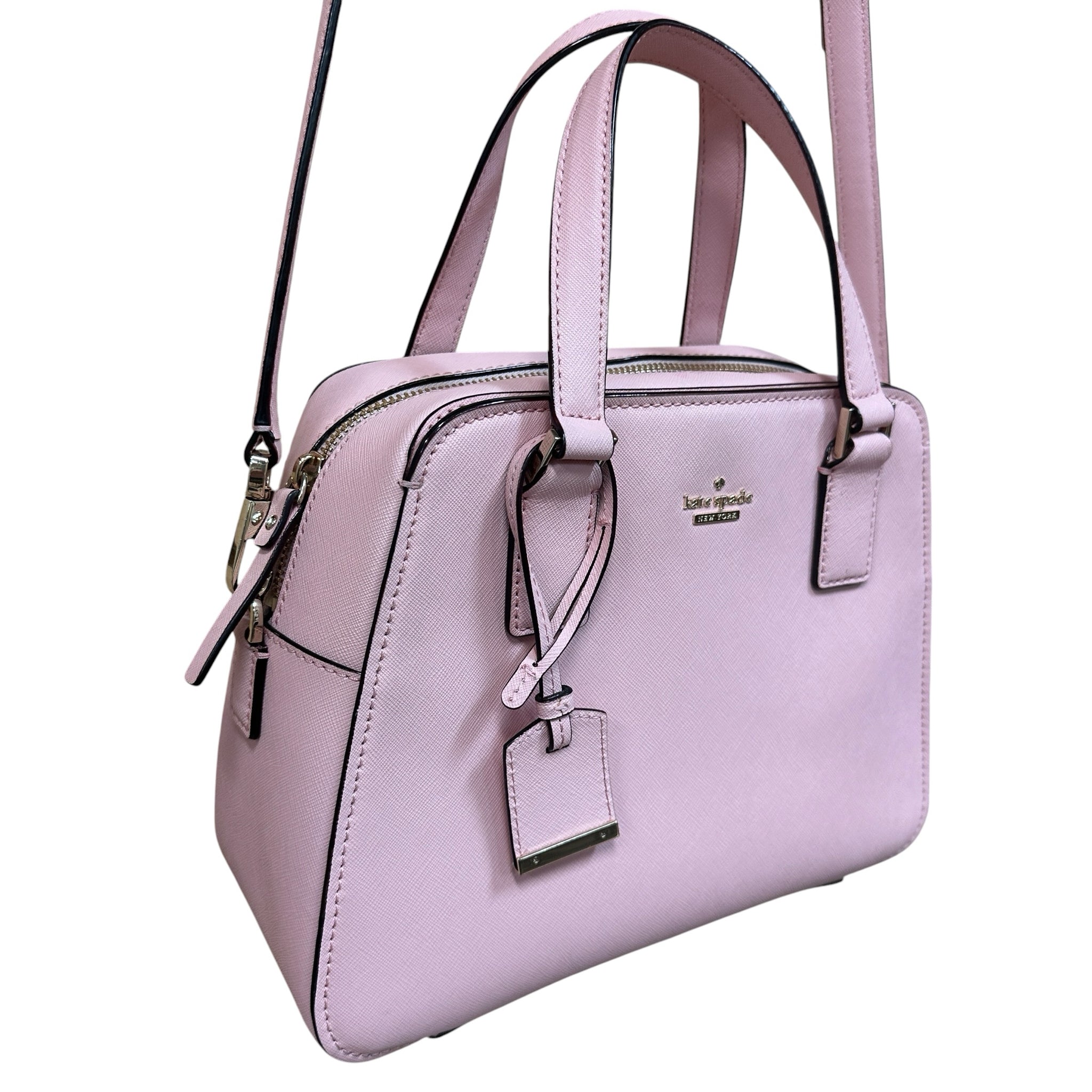 Kate Spade New York Pink Satchel Crossbody Bag