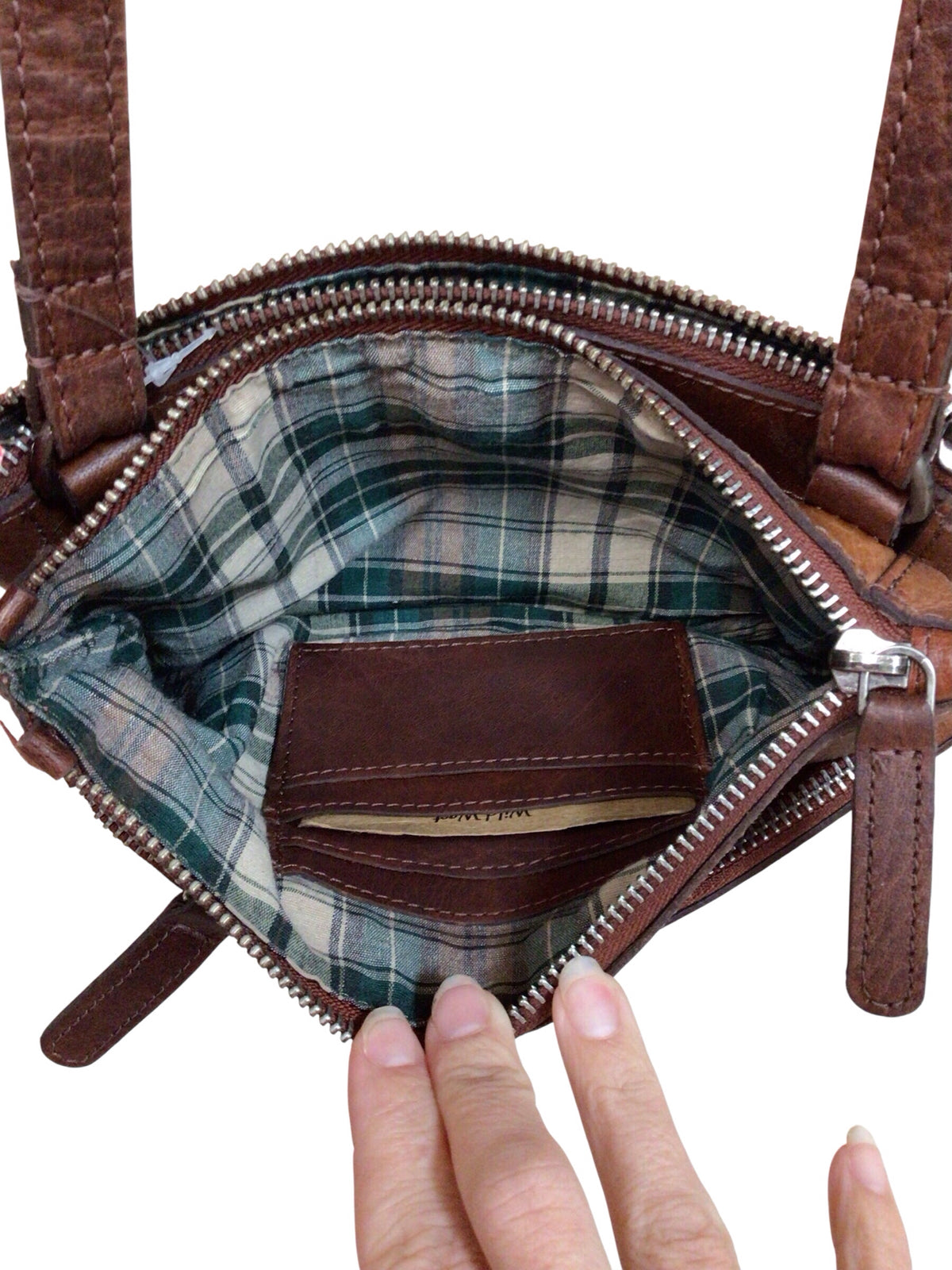 Wild West Los Angeles Leather Crossbody Bag