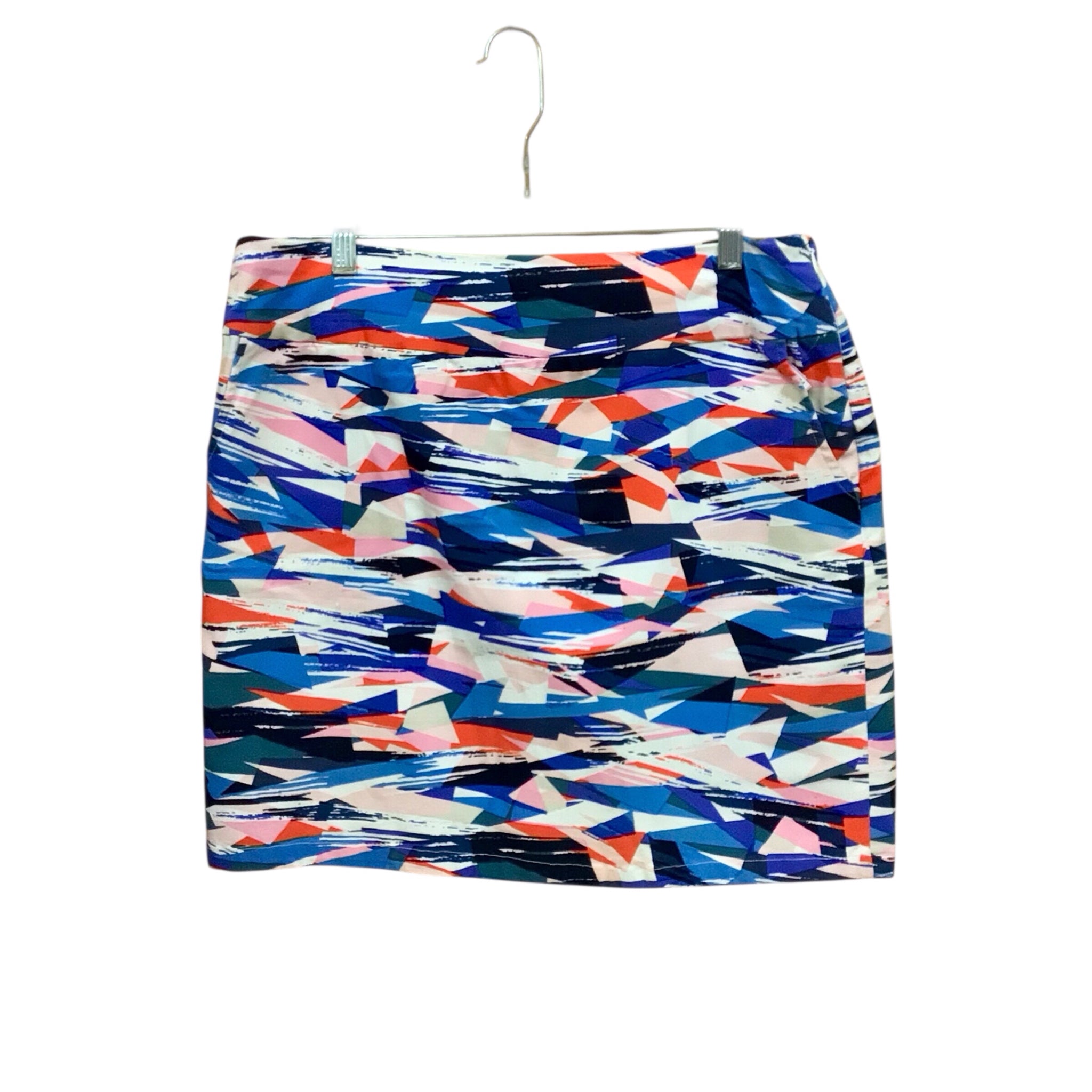 Sara Studio Multi-Colored Abstract Skort Size XL
