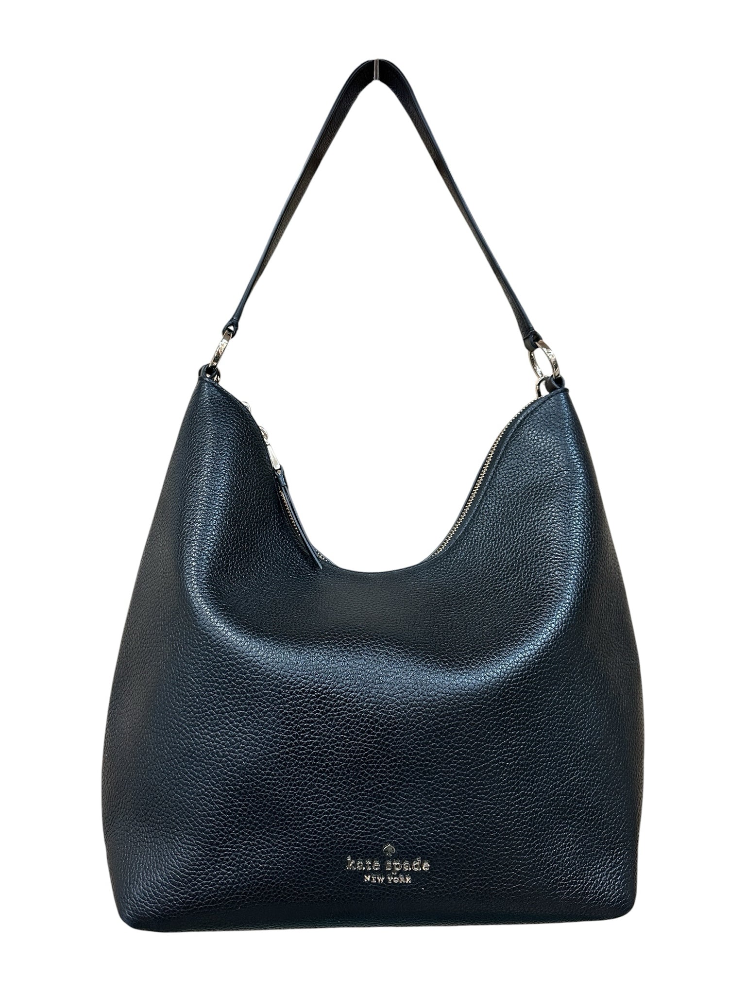 Kate Spade Black Pebbled Leather Shoulder Crossbody Bag