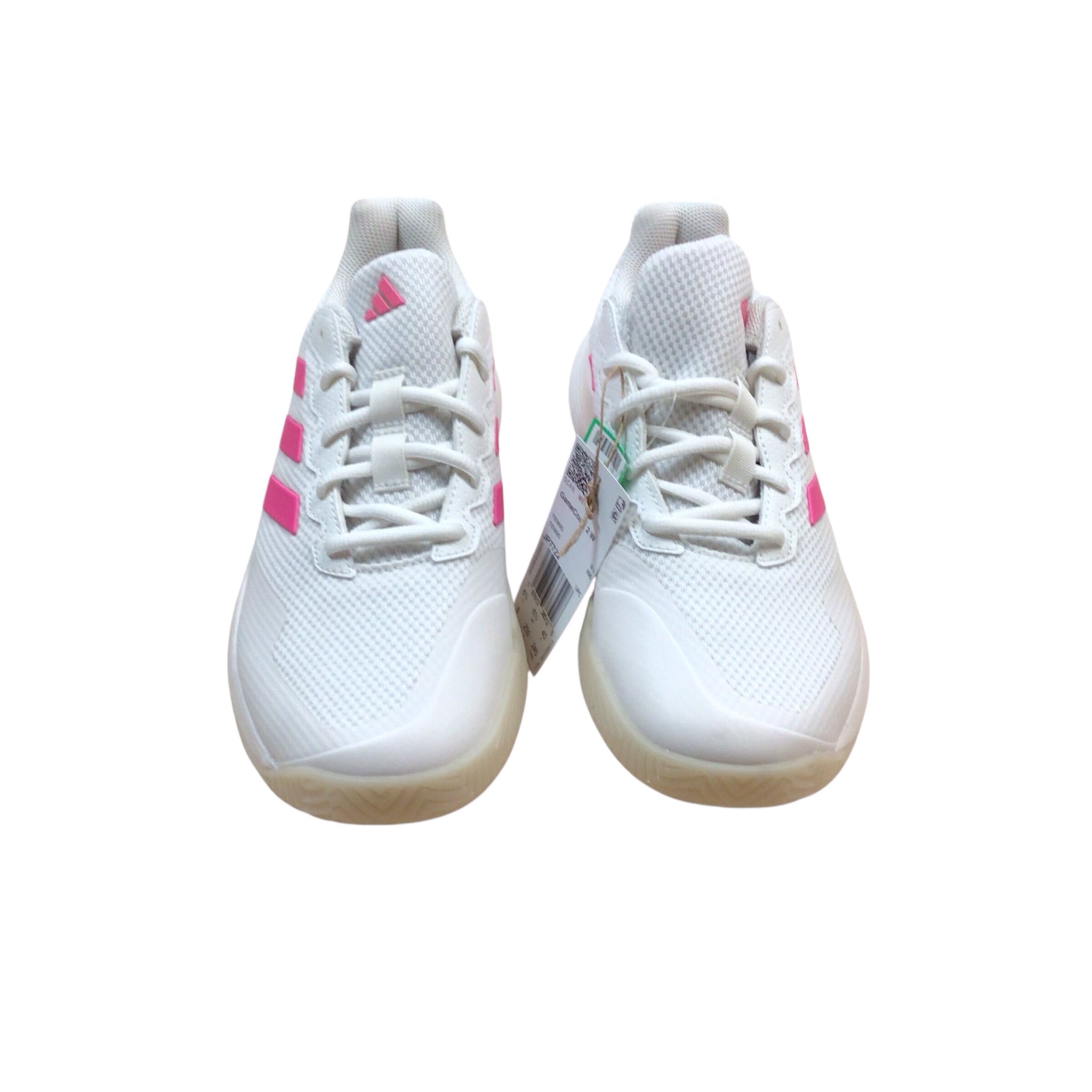 Adidas Women's Game Court 2 White Pink Sneakers Size 8
