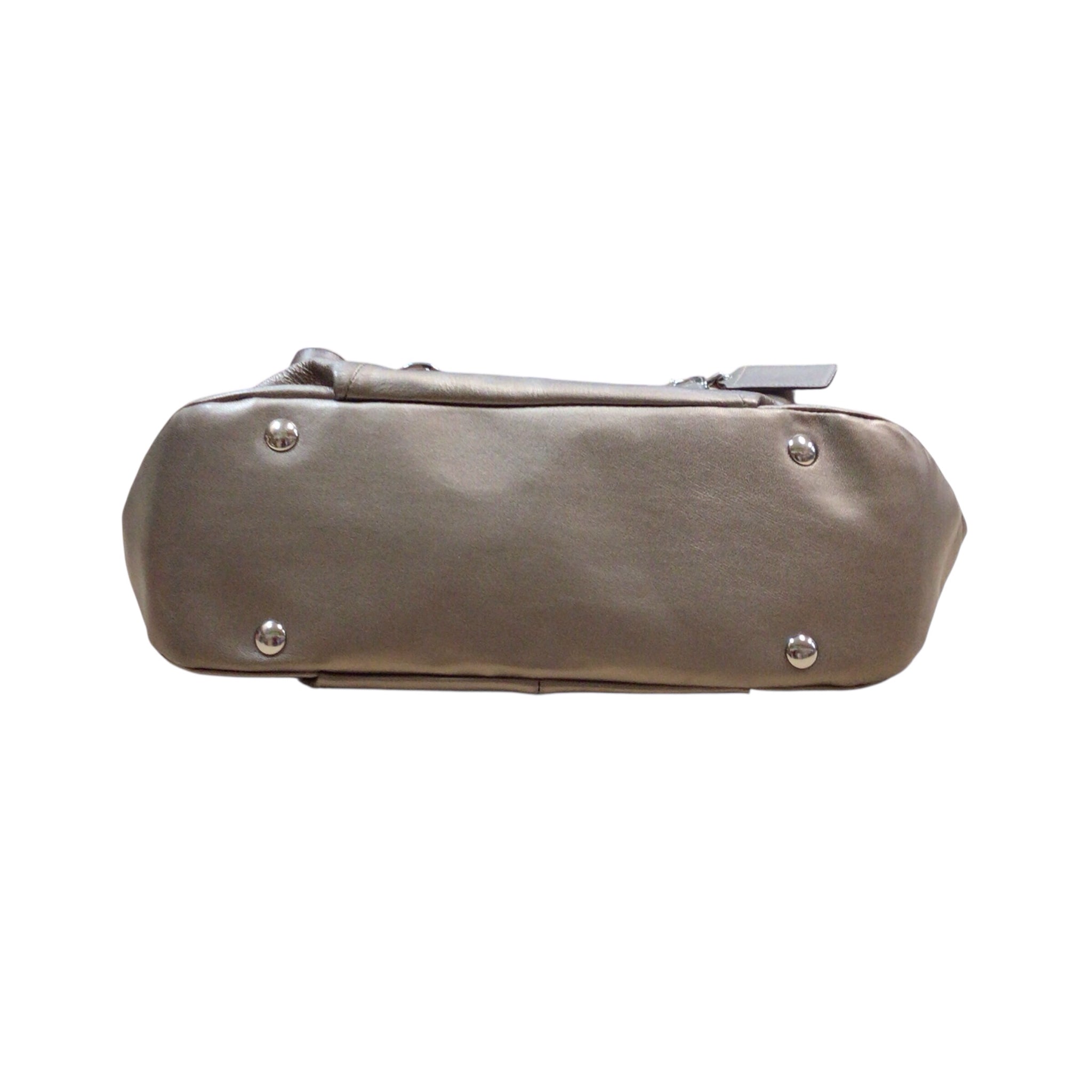 Coach 17216 Soho Metallic Bronze Leather Shoulder Bag