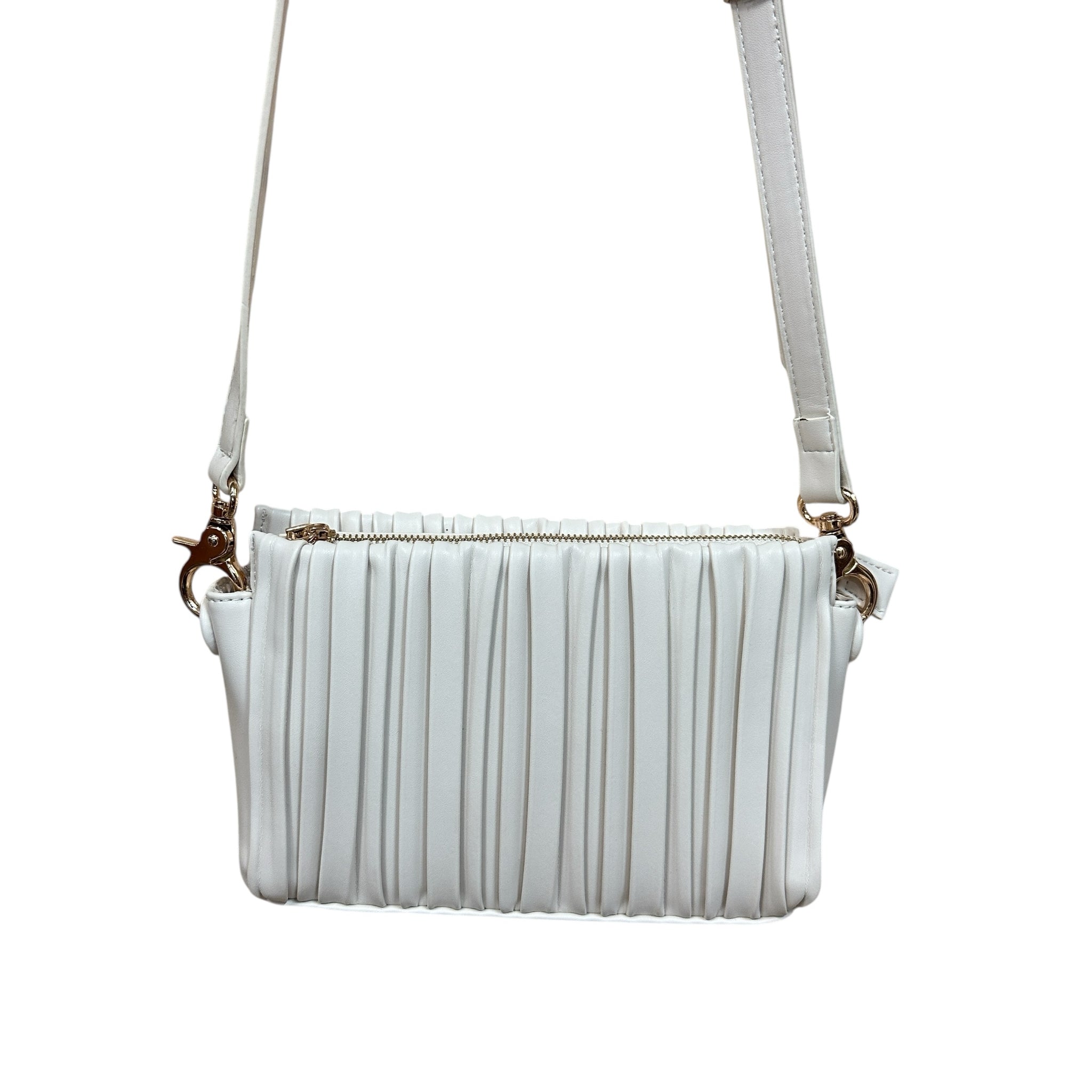 Madison West Ivory White Crossbody Bag