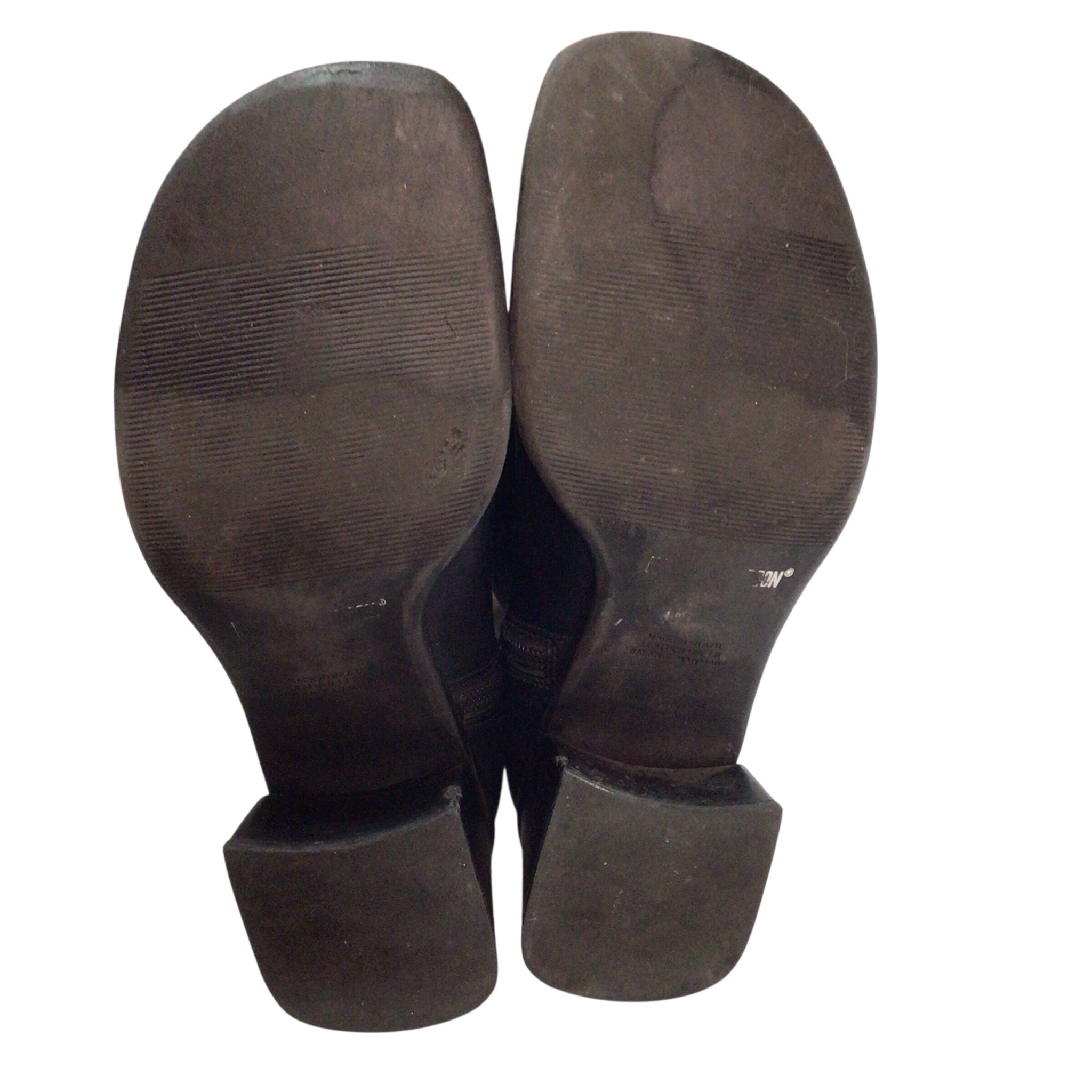 Harley Davidson Black Leather Bike Boots Size 7