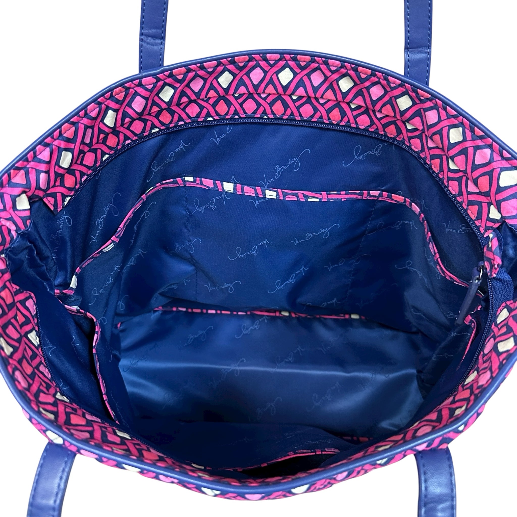 Vera Bradley Pink & Purple Tote Bag