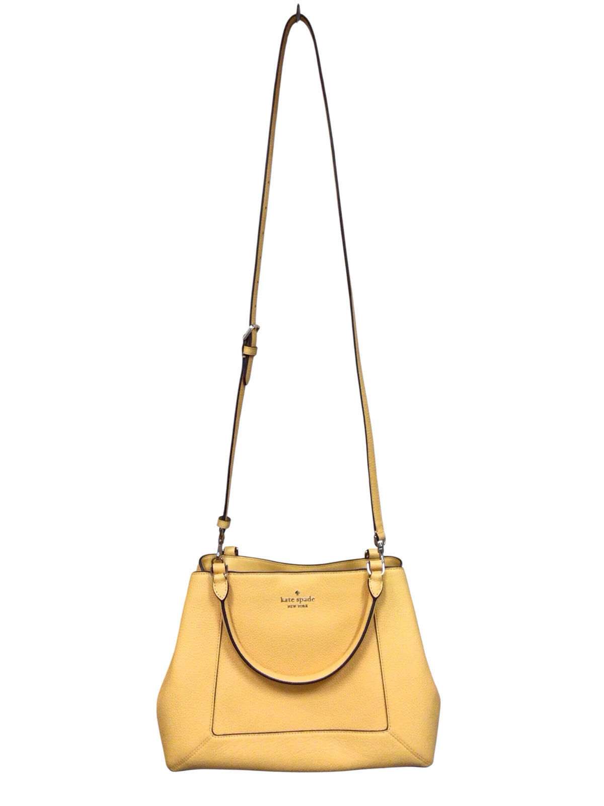 Kate Spade "Lena" Yellow Satchel Crossbody Bag