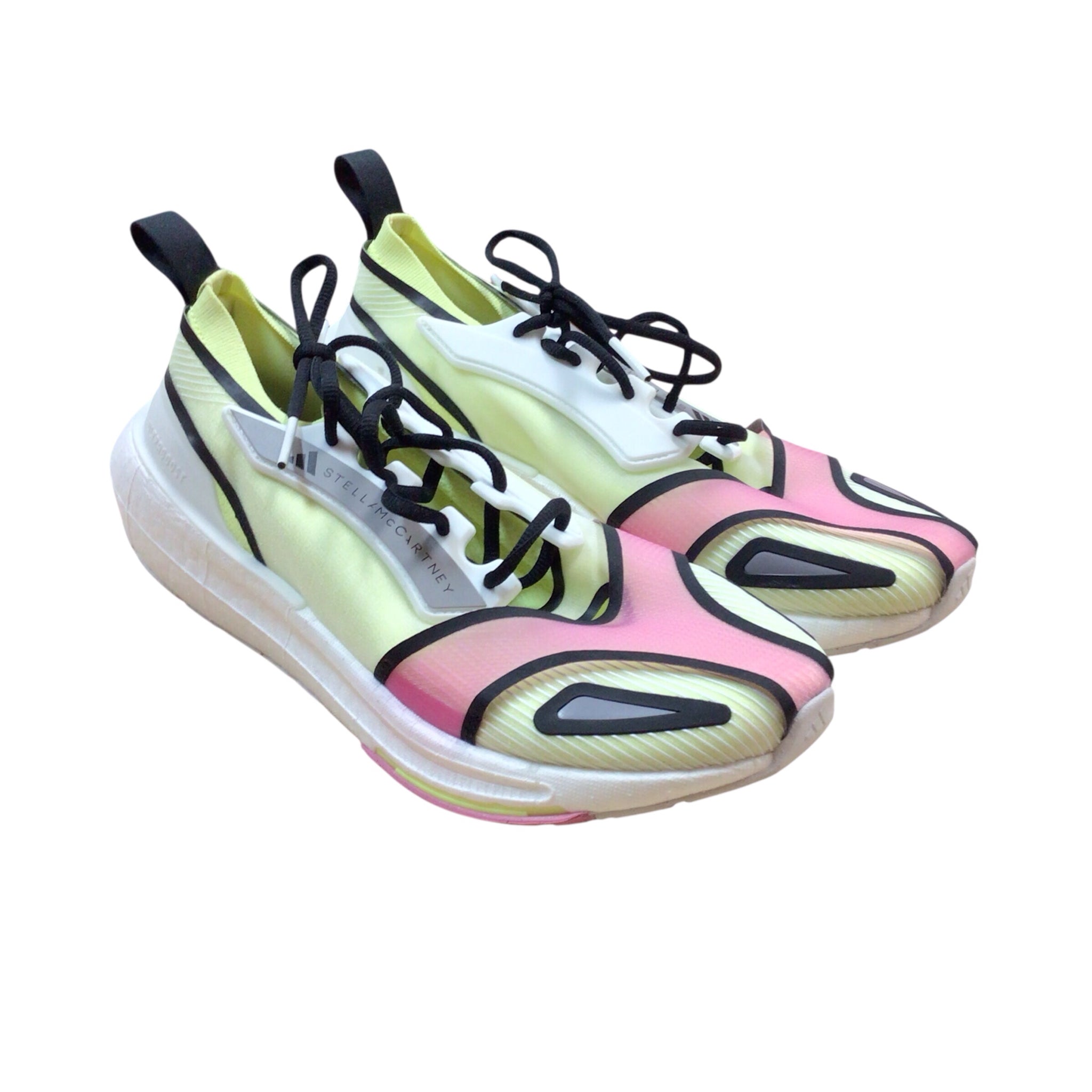 Stella McCartney Adidas aSMC Ultraboost 23 "Frozen Yellow" Sneakers Size 10