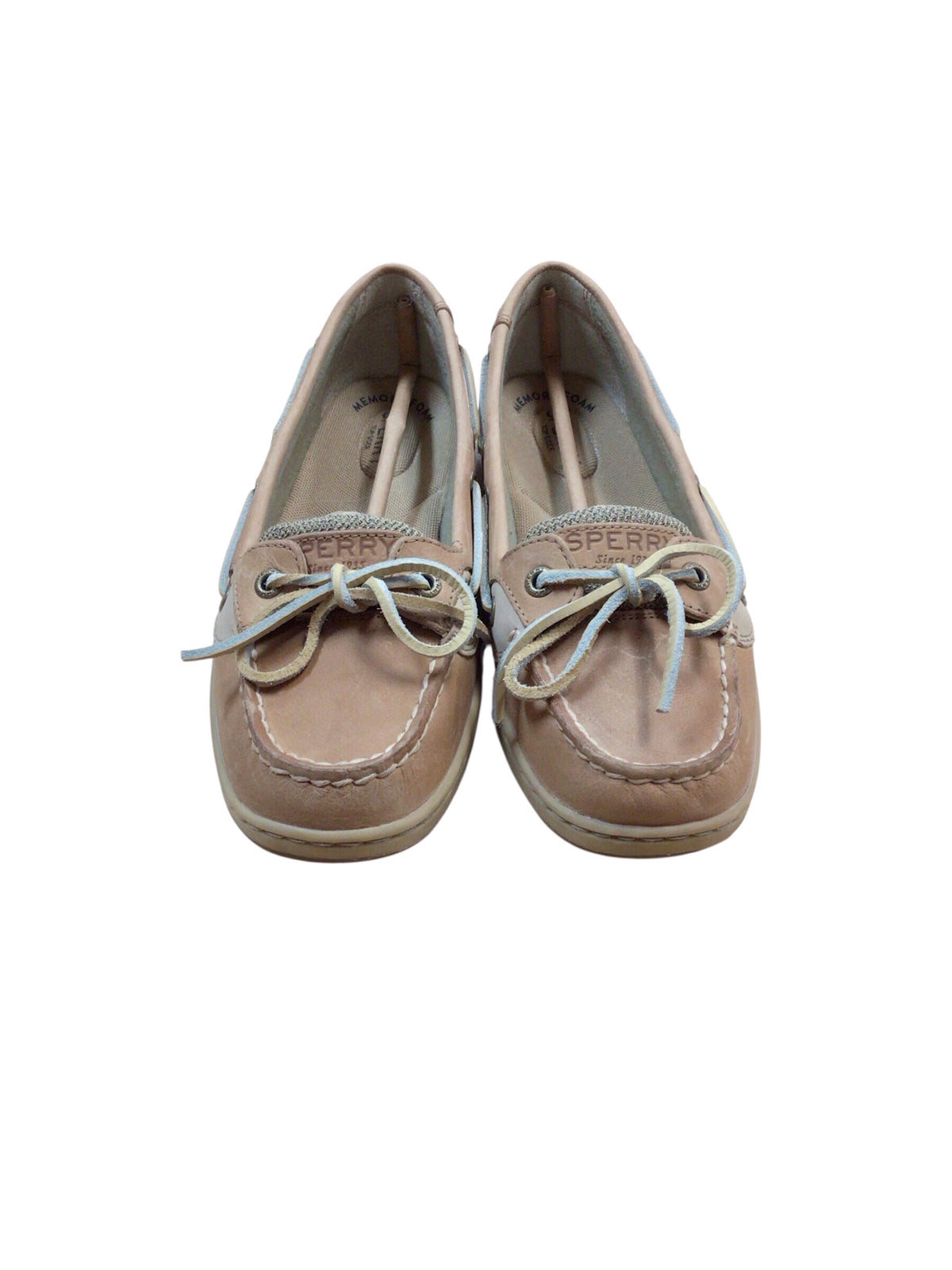 Sperry "Angelfish" Linen Boat Shoes Size 7.5