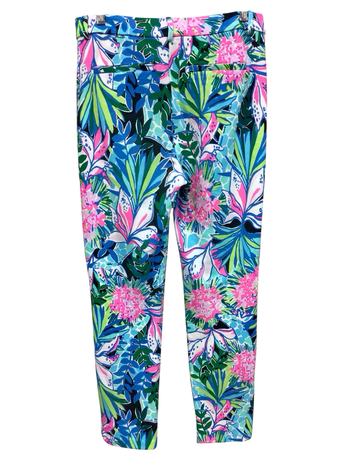 Lilly Pulitzer "Kelly" Knit Ankle Pants "You Me & Giraffe" Size 6