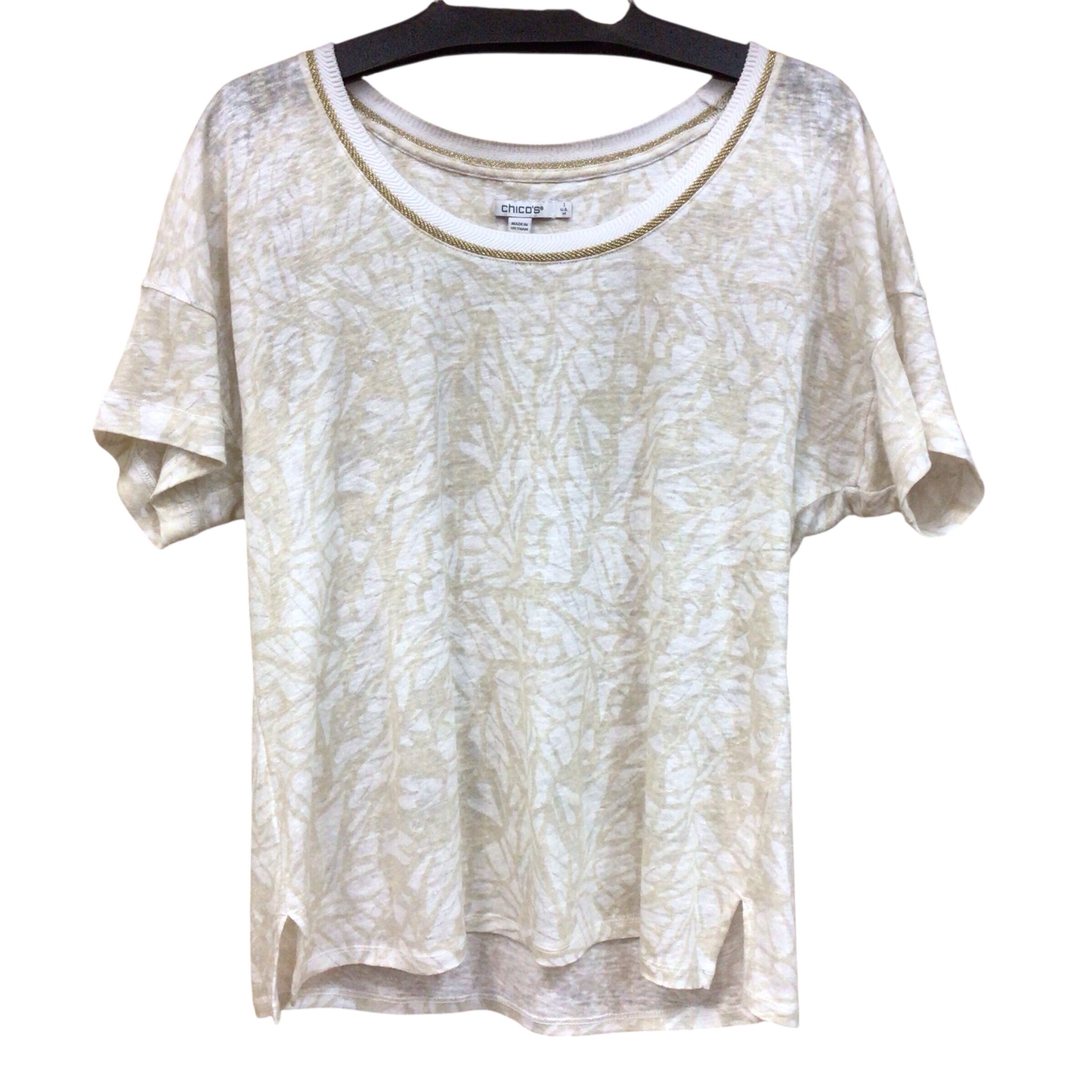 Chico's Size Medium Short Sleeve
