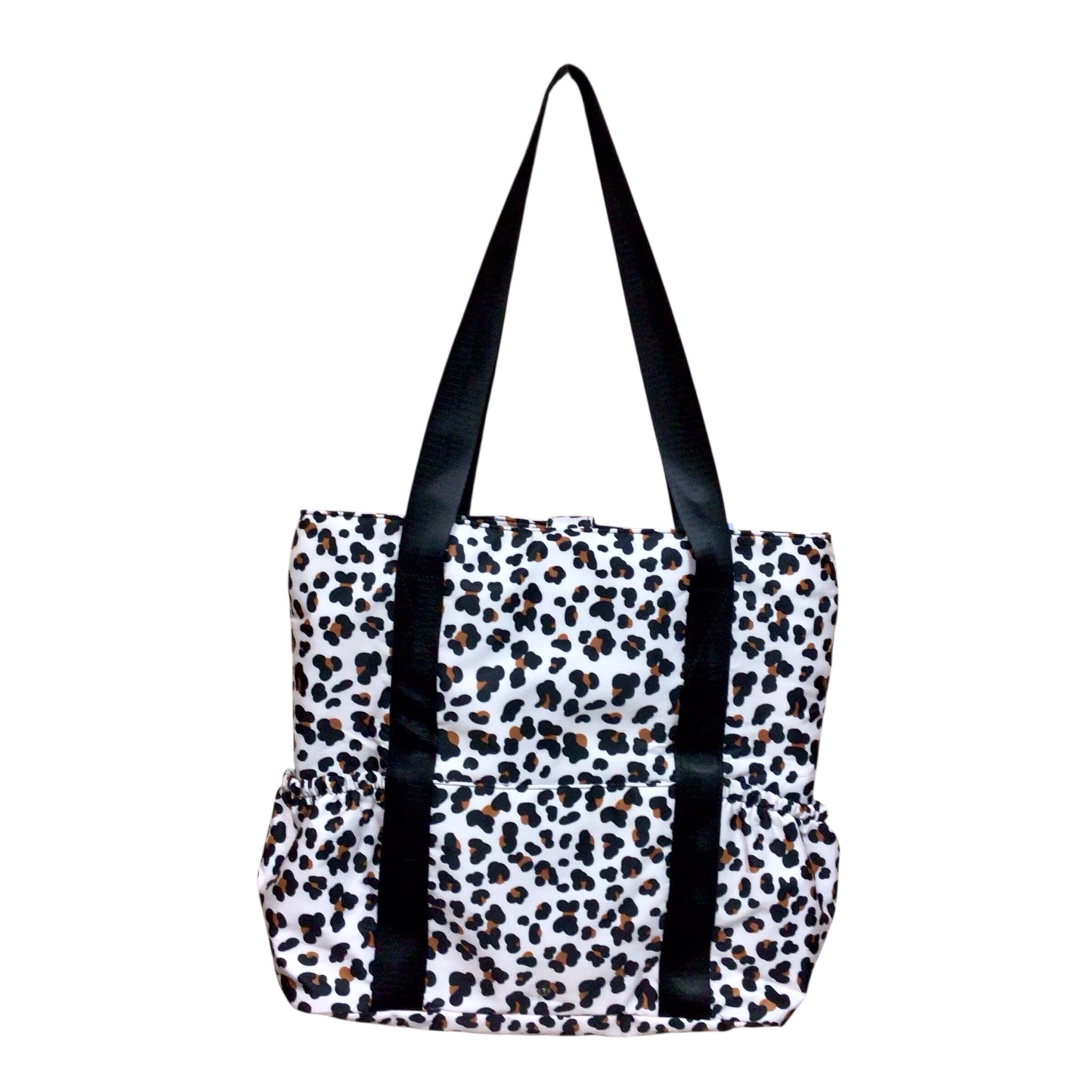 Homespon Foldable Animal Print Tote