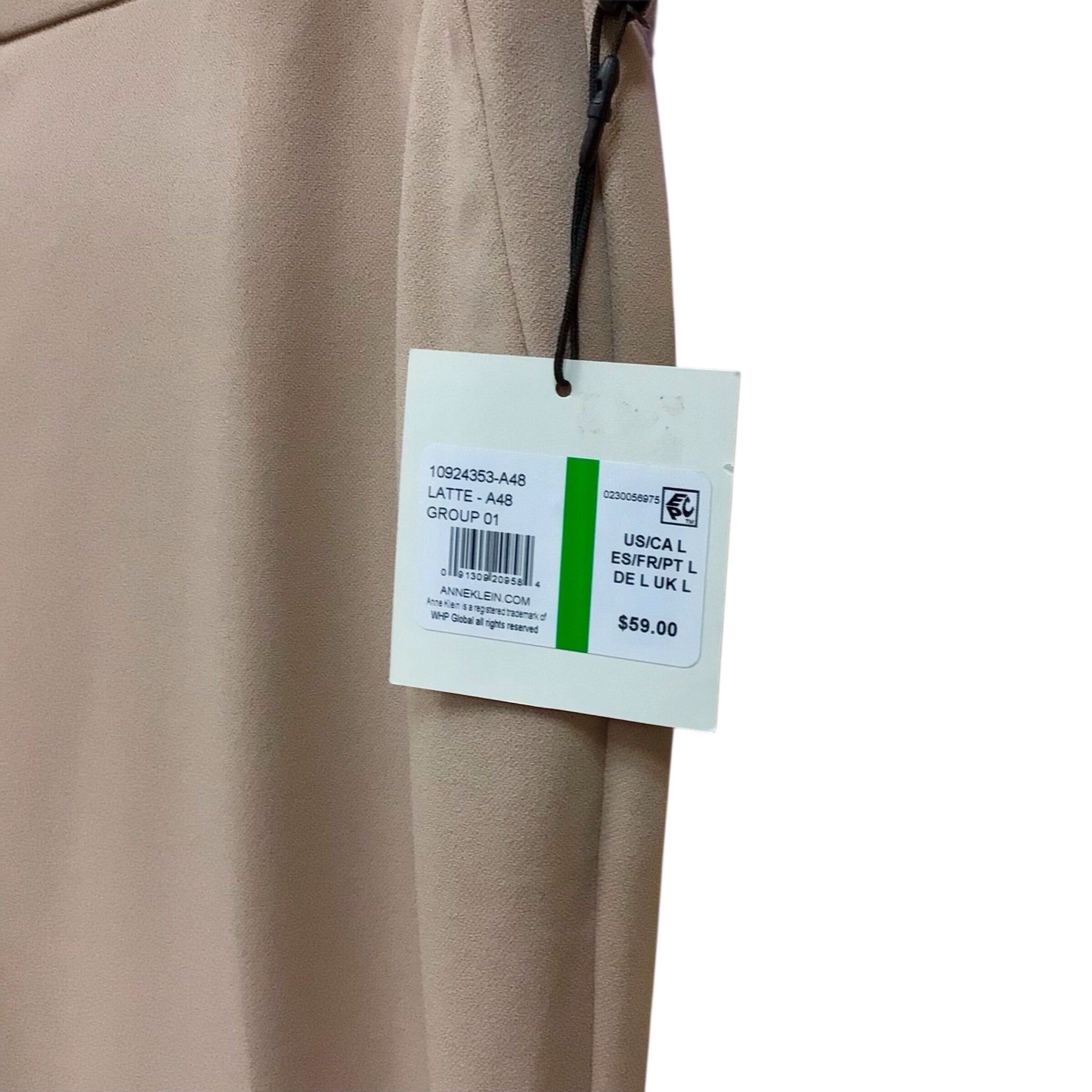 Anne Klein Tan Slacks Size Large NWT