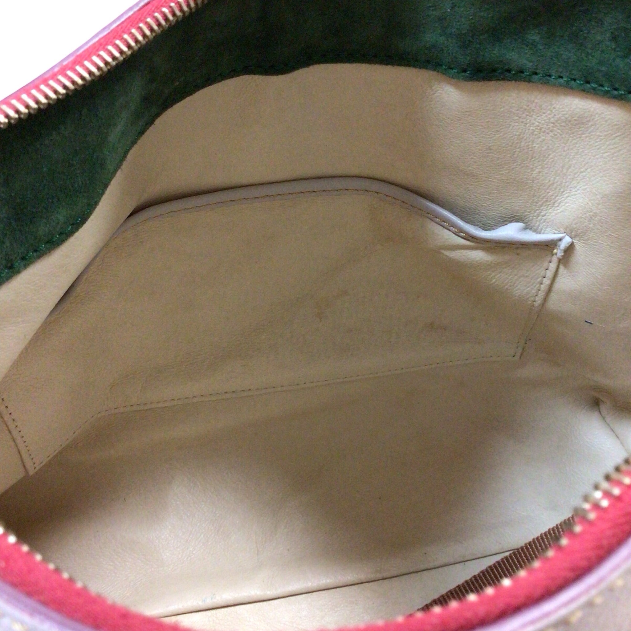 Dooney & Bourke Vintage Gray Florentine Leather Shoulder Bag