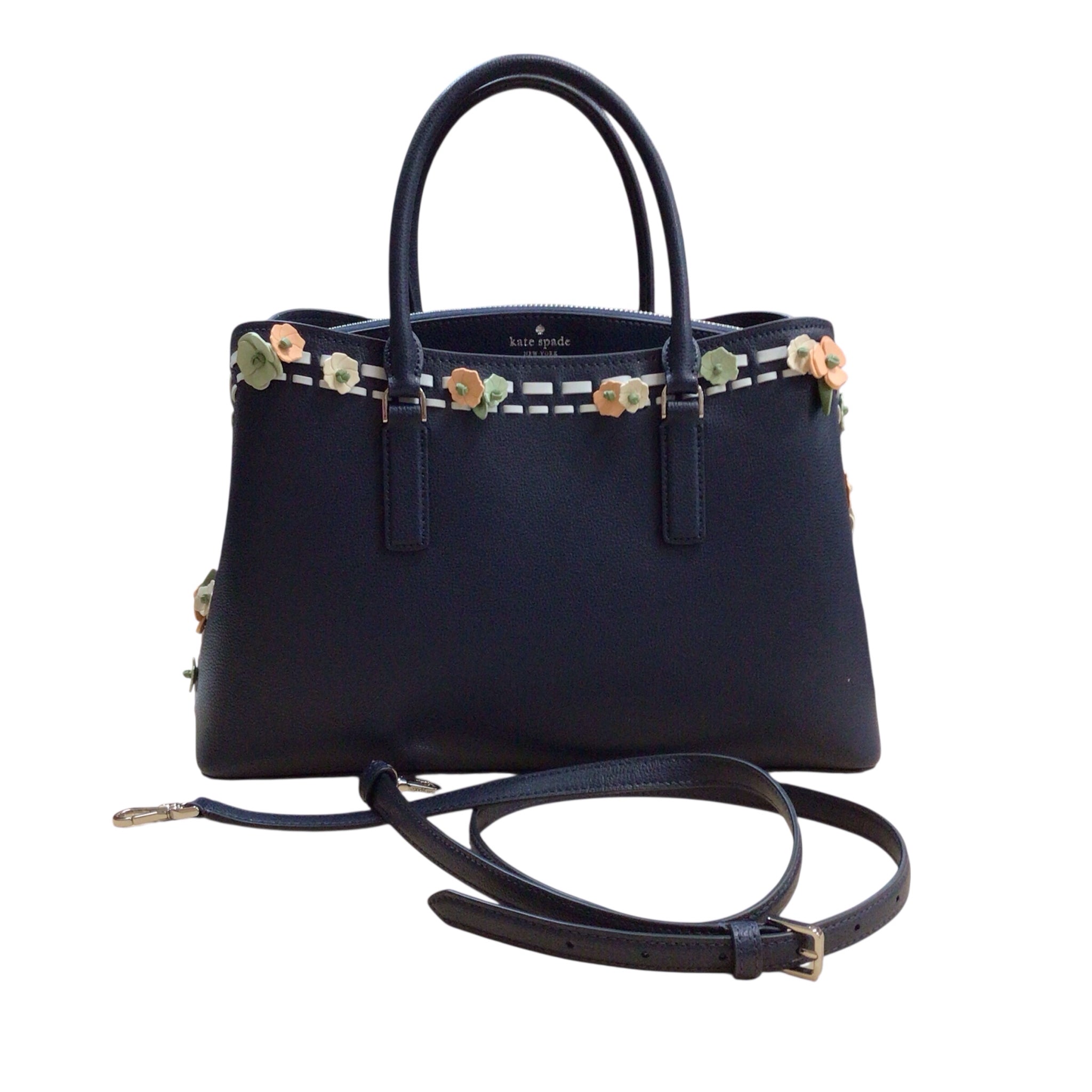 Kate Spade "Thompson Street Floral" Satchel Crossbody Bag
