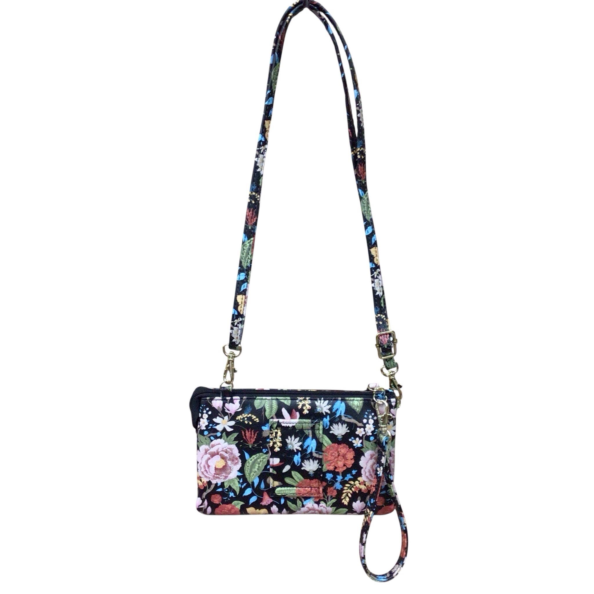 Floral Fashion Crossbody Shoulder Bag Wristlet