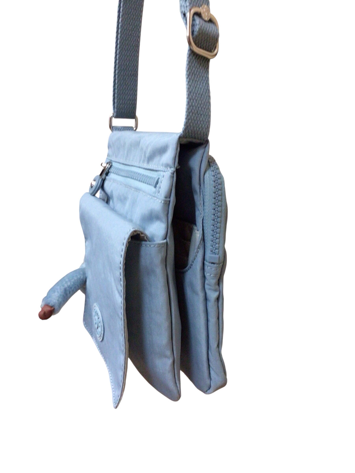 Kipling Light Blue "El Dorado" Nylon Crossbody Bag