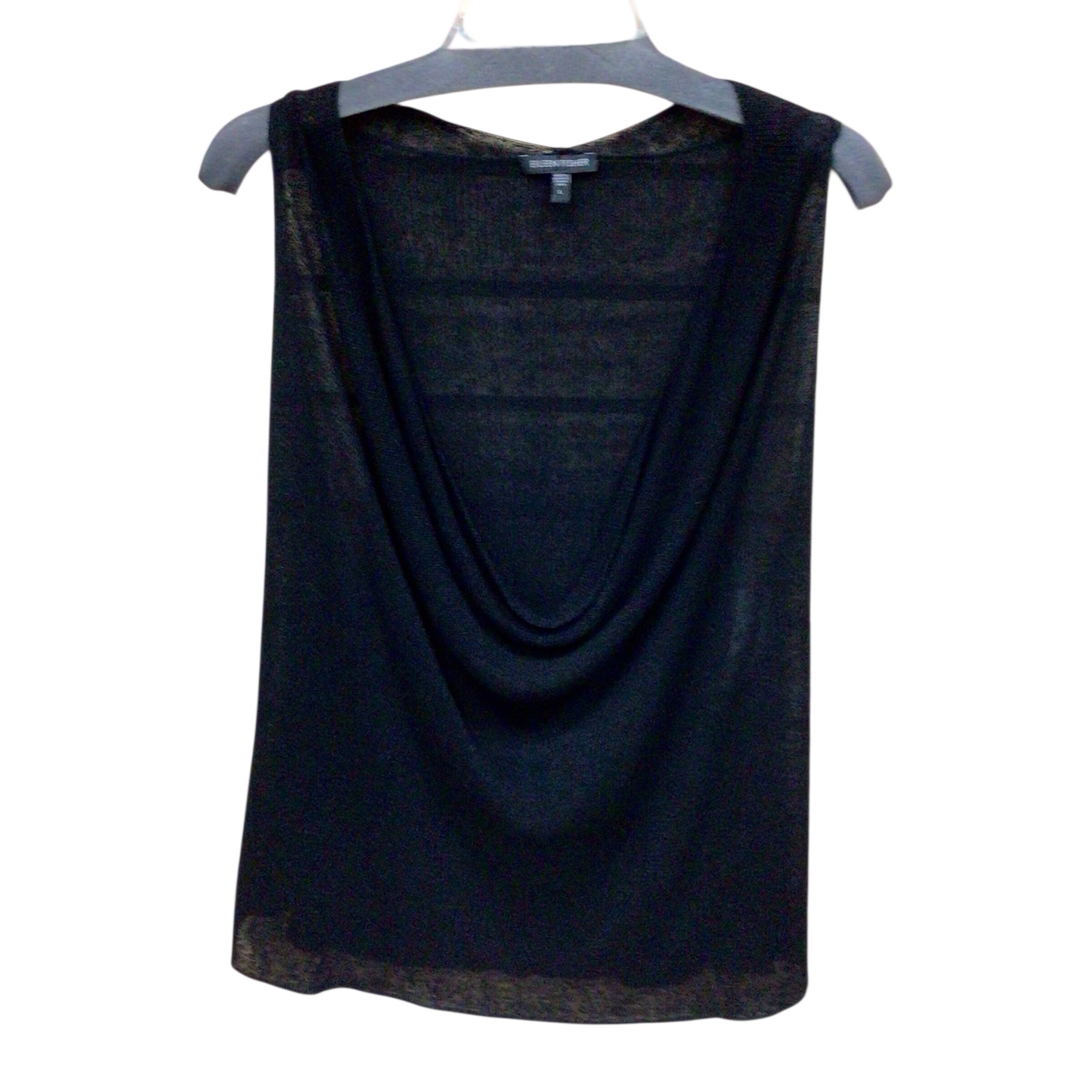 Eileen Fisher Black Sleeveless Top Size Large