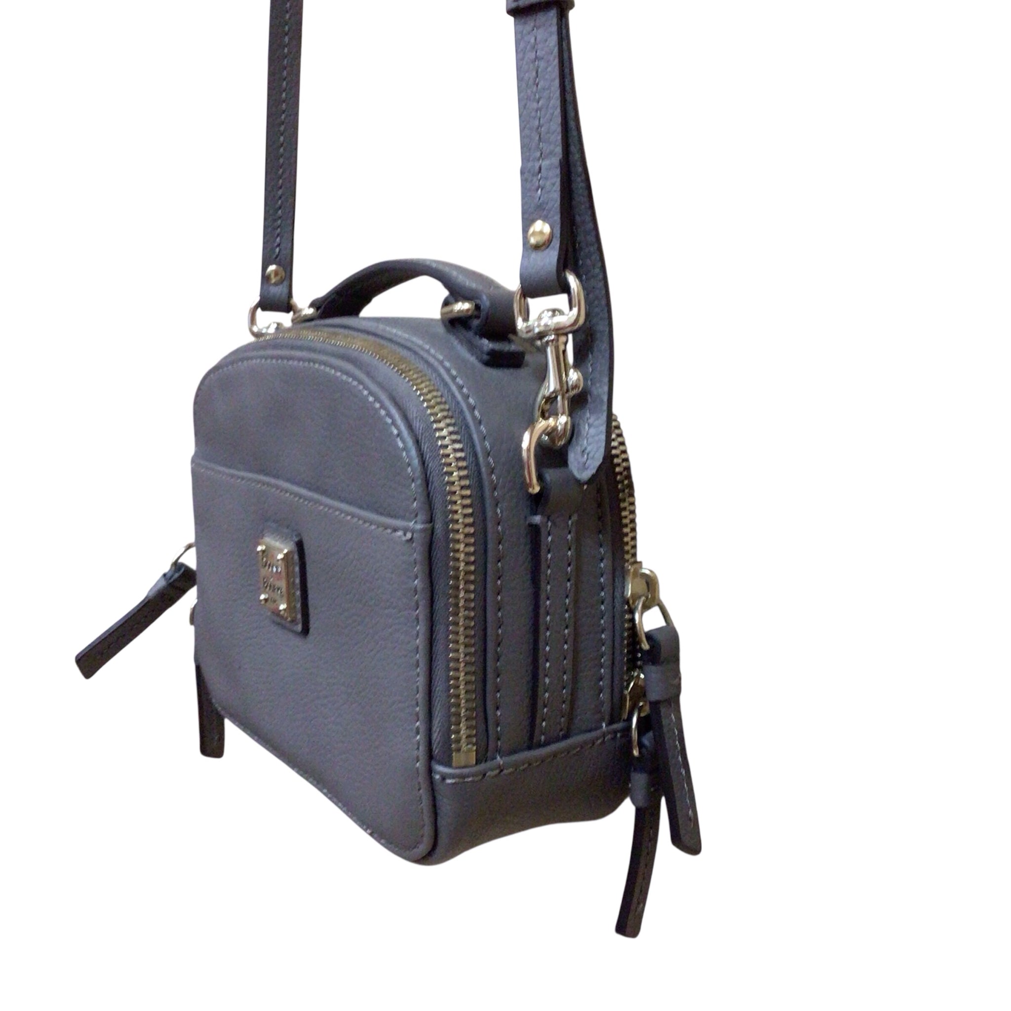Dooney & Bourke Belvedere Ambler Taupe Crossbody Bag