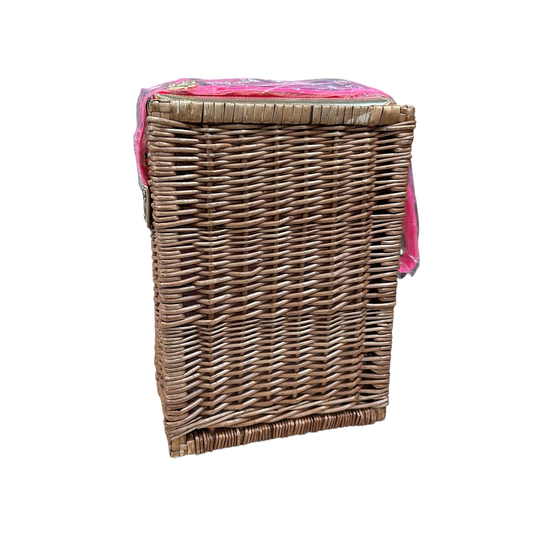 Lilly Pulitzer "Cheek to Cheek" Wicker Wine Basket