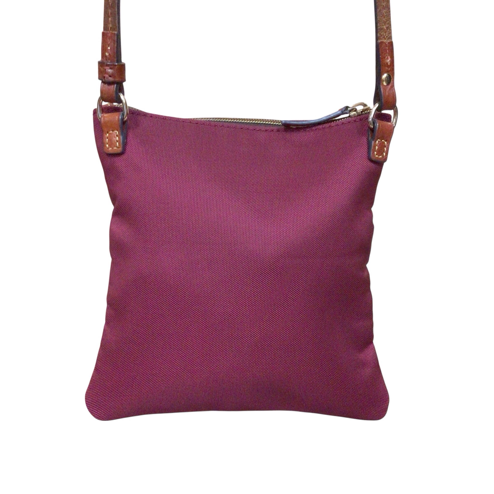 Dooney & Bourke Red Coated Canvas Crossbody Bag