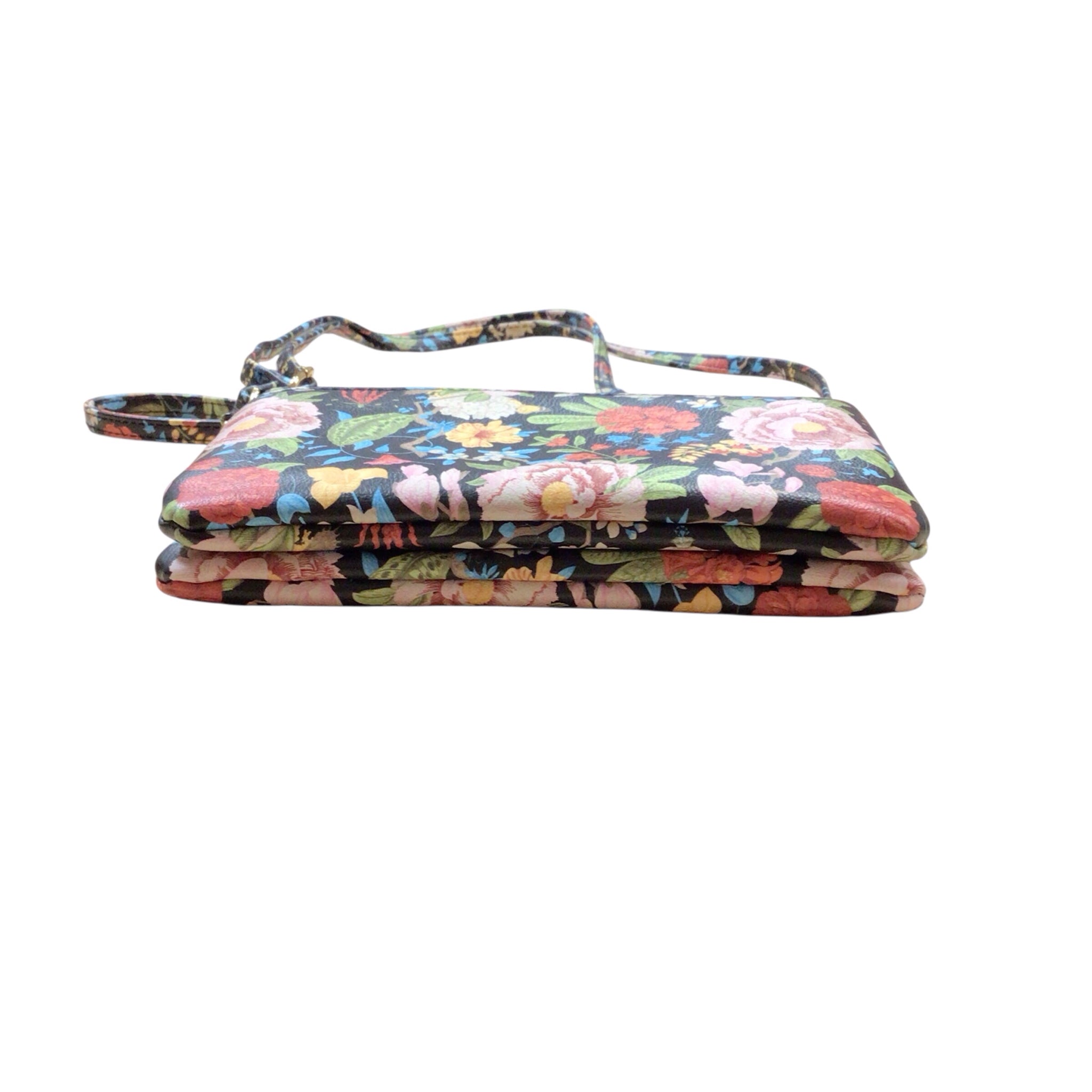 Floral Fashion Crossbody Shoulder Bag Wristlet