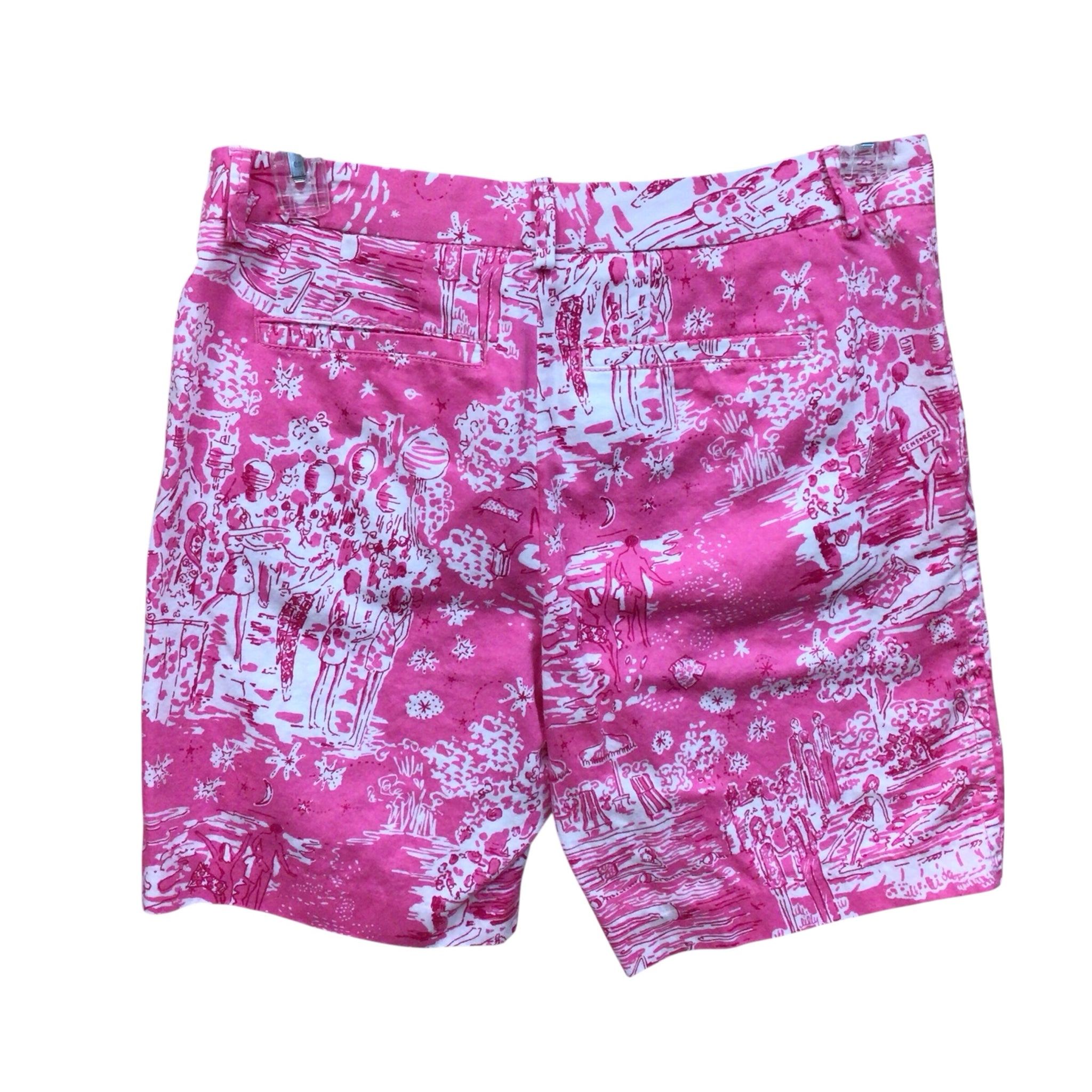 Lilly Pulitzer "Skinny Dippin" Shorts Size 8