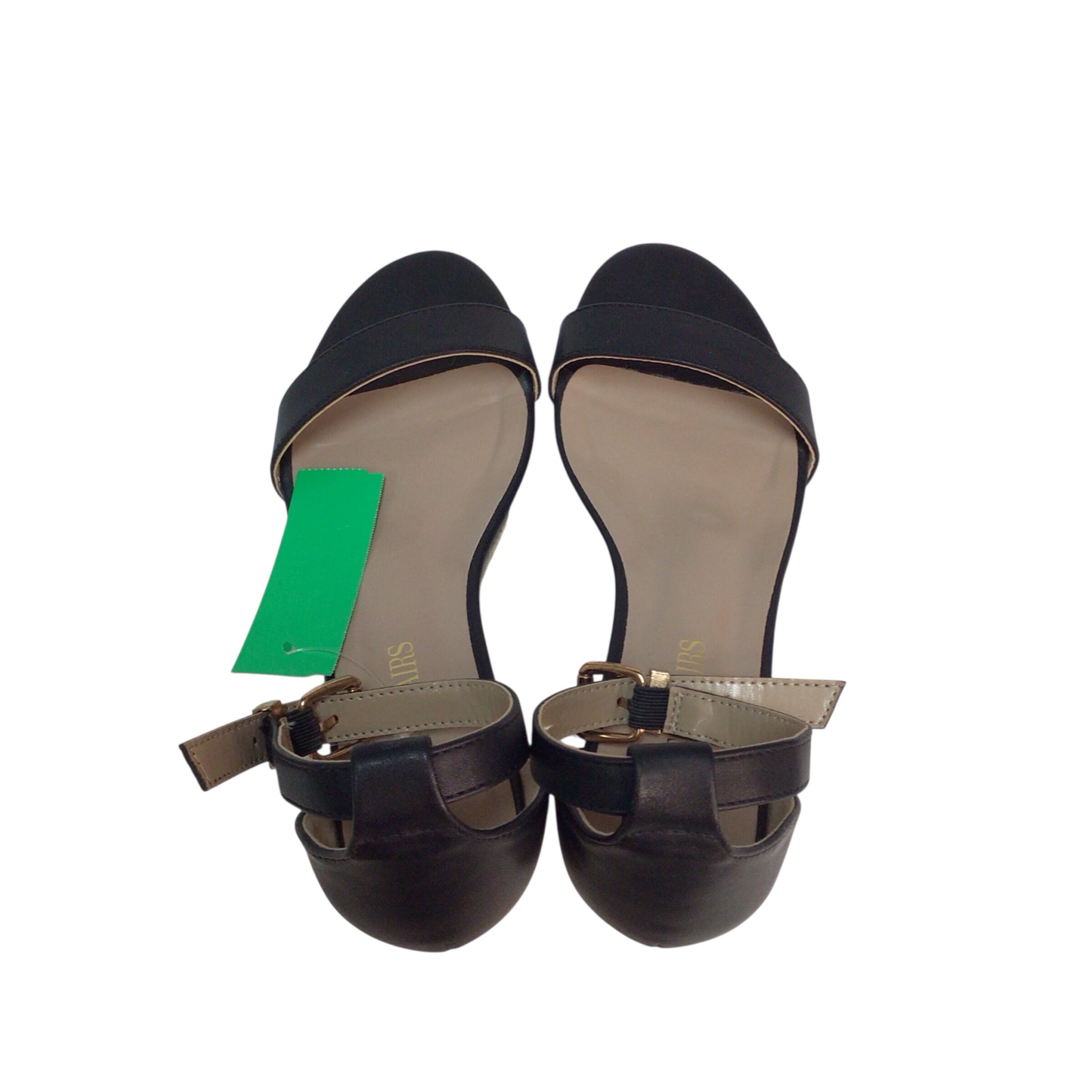 Dream Pairs Black Wedge Heels Size 8