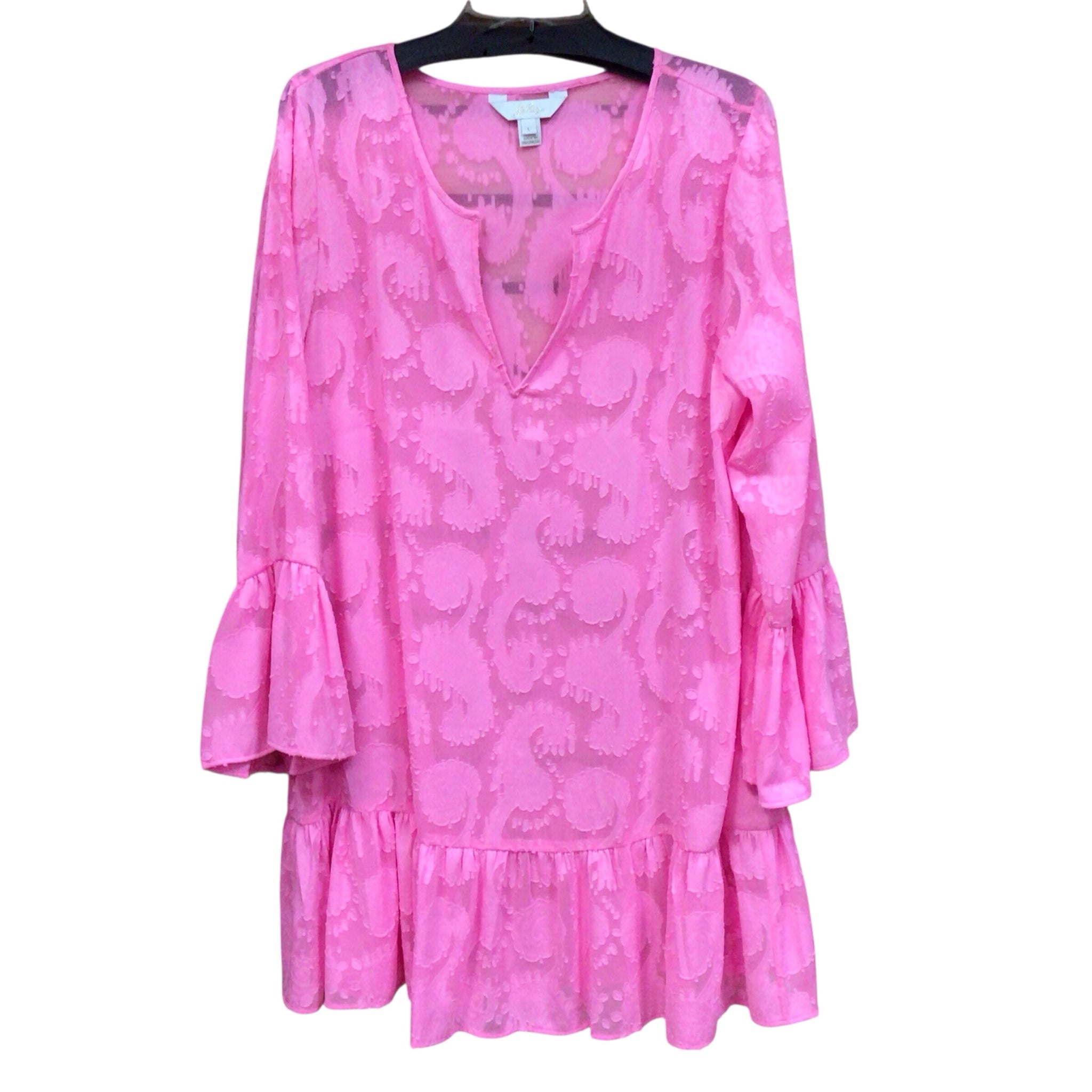 Lilly Pulitzer "Shenzi" Coverup Mini Dress Size Large