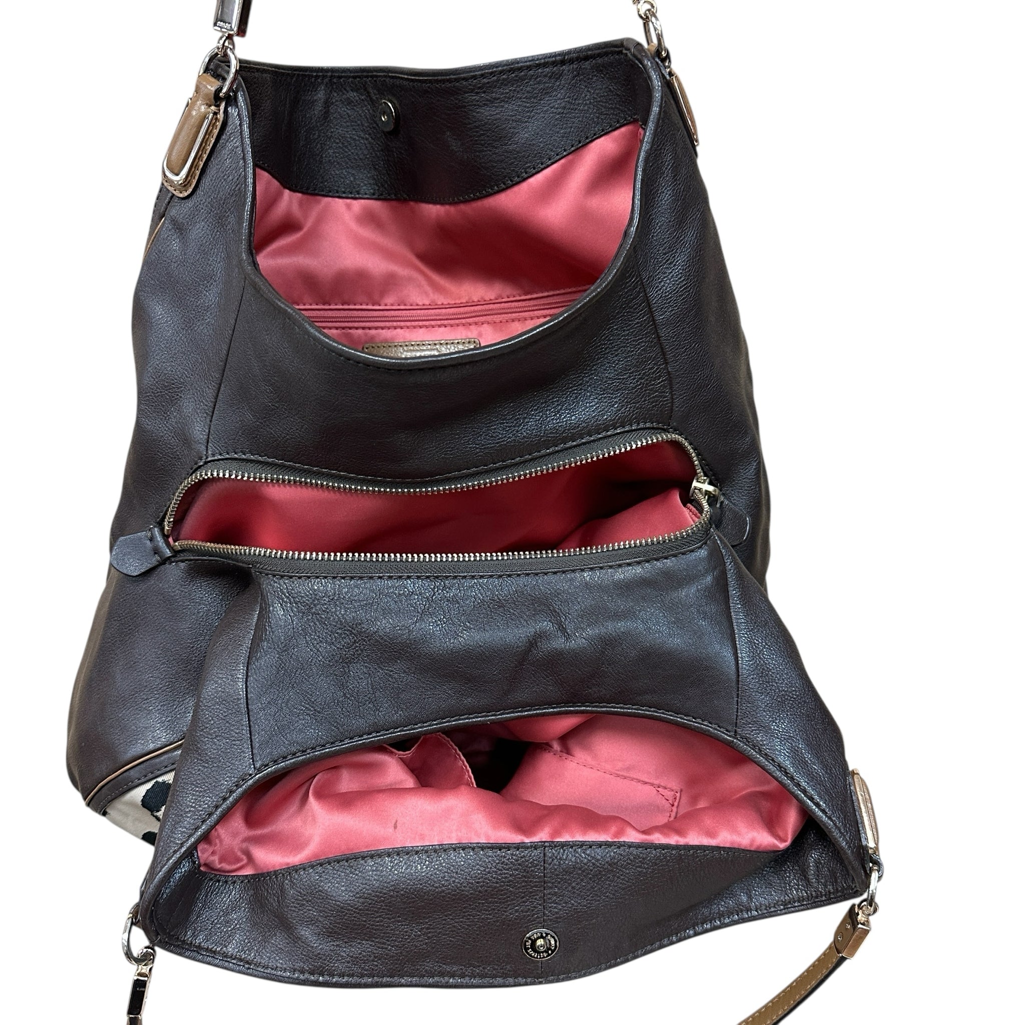 Coach Animal Print Madison Ocelot Phoebe Shoulder Bag 25209