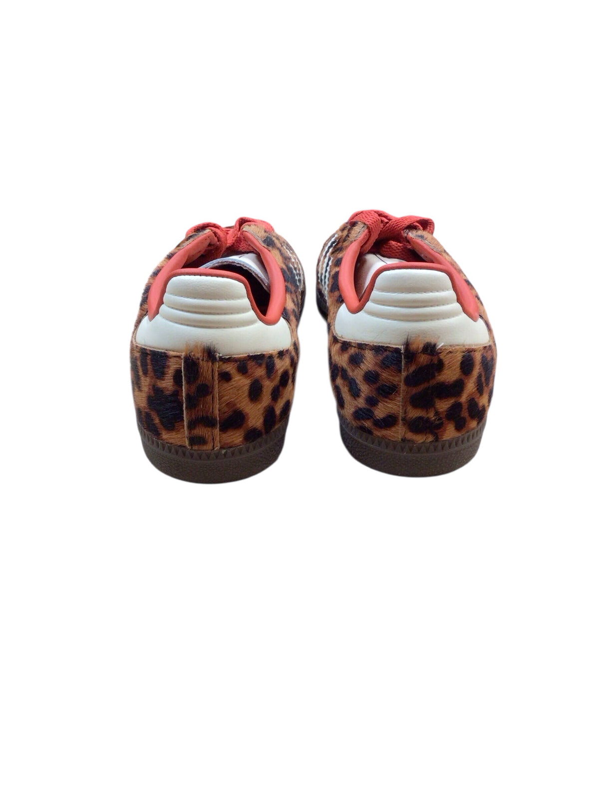 Adidas "Samba OG" Preloved Red Leopard Print Sneakers Size 5.5