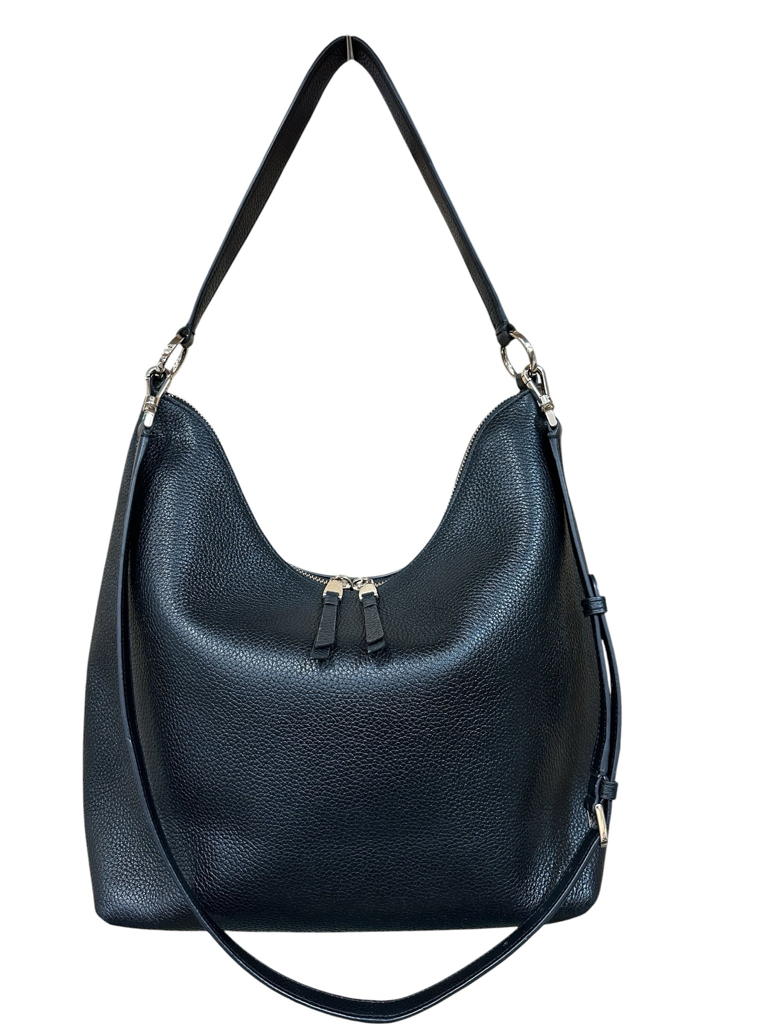 Kate Spade Black Pebbled Leather Shoulder Crossbody Bag