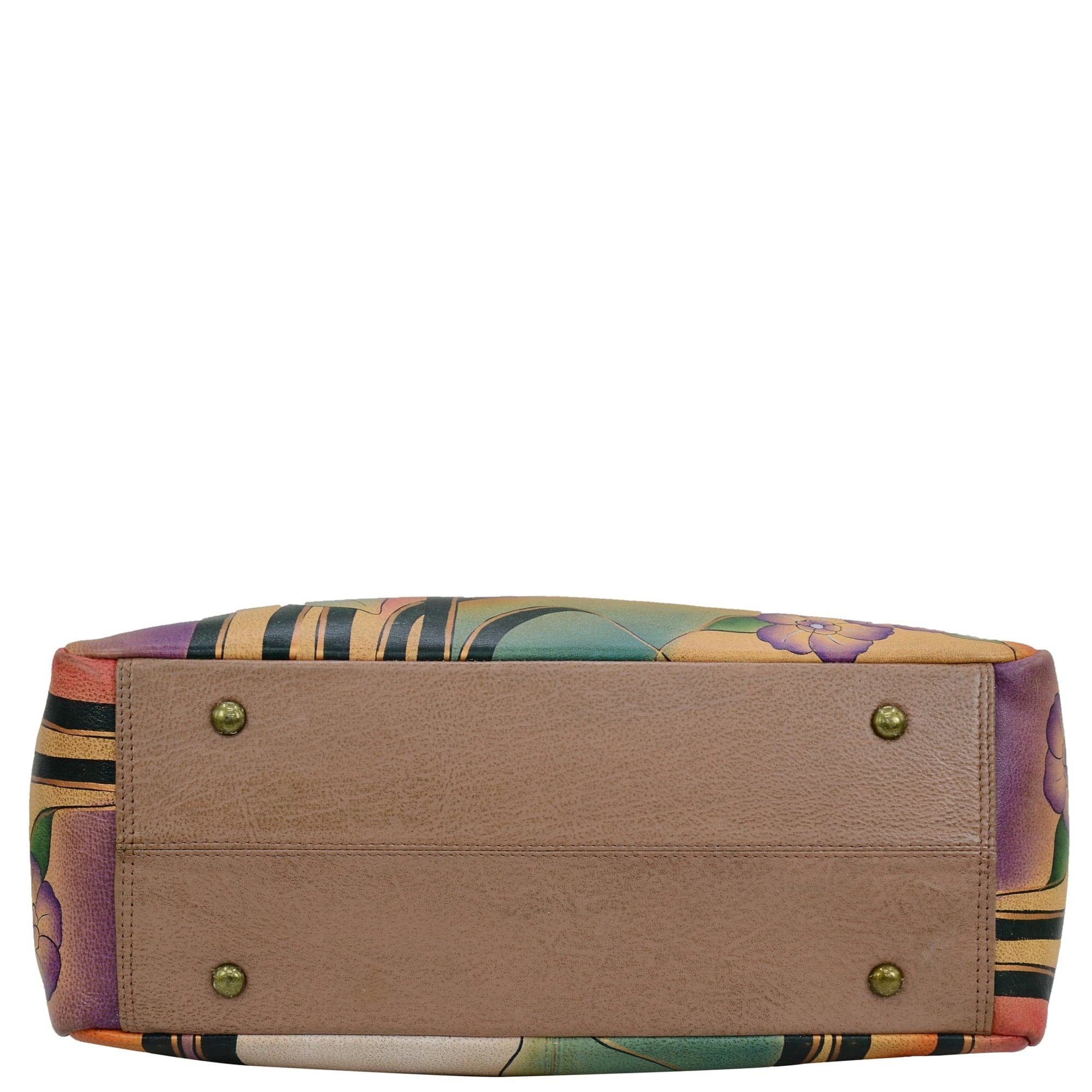 Anuschka Large Multi Pocket Hobo Handbag - 8060