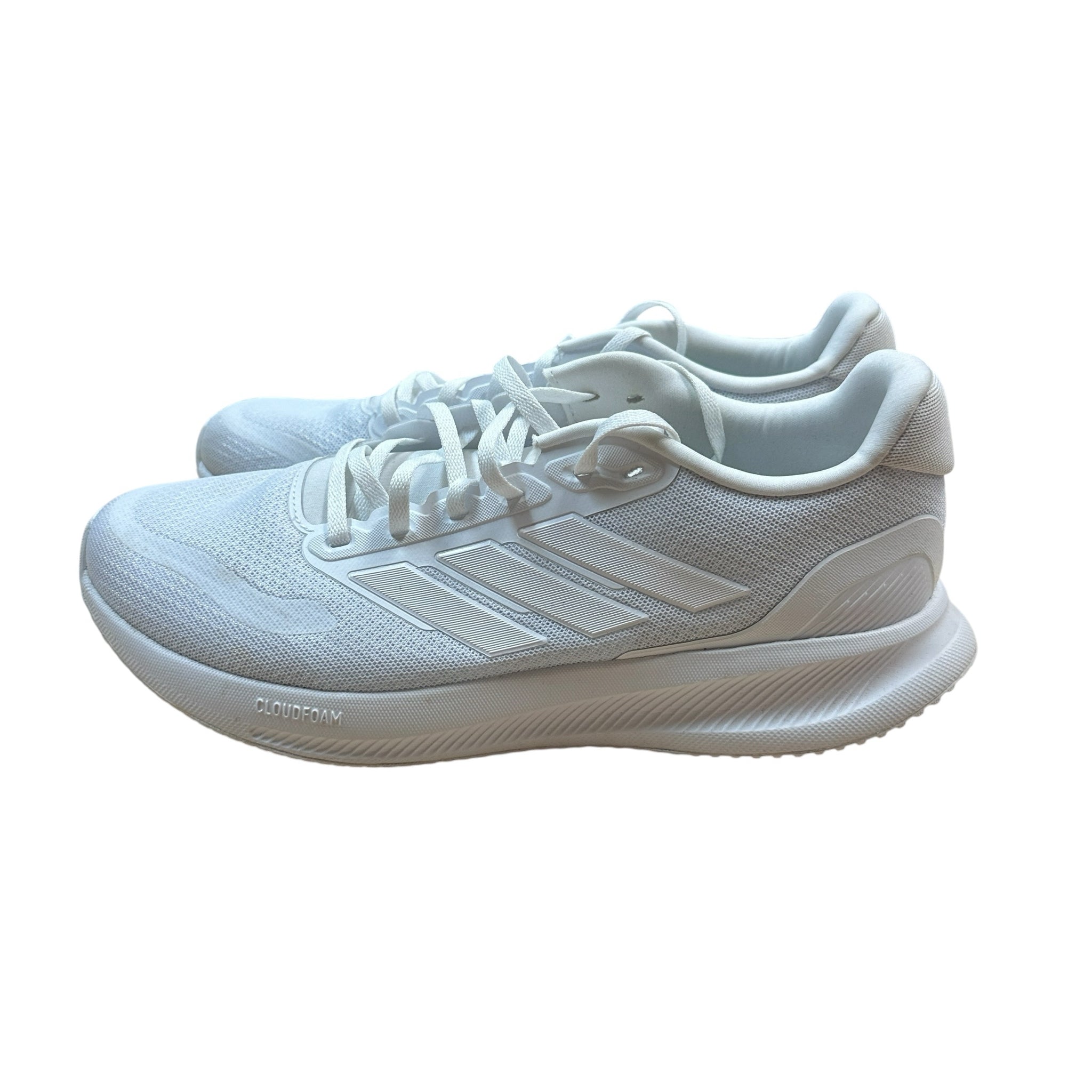 Adidas Runfalcon 5 White Running Sneakers Size 10
