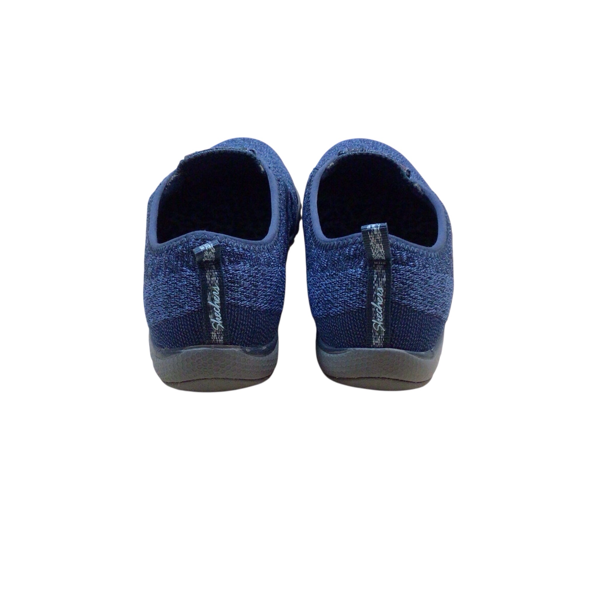 Skechers Air-Cooled Memory Foam Navy Slip-On Shoes Size 6.5