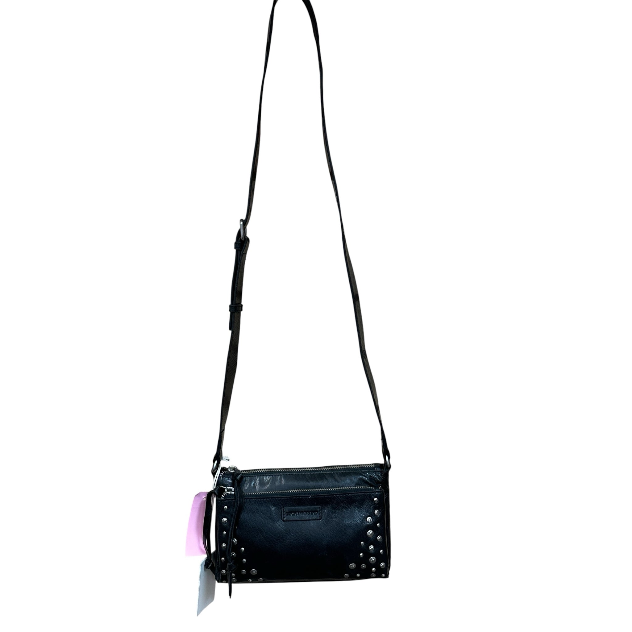 Lucky Brand Black Leather Crossbody Bag NWT