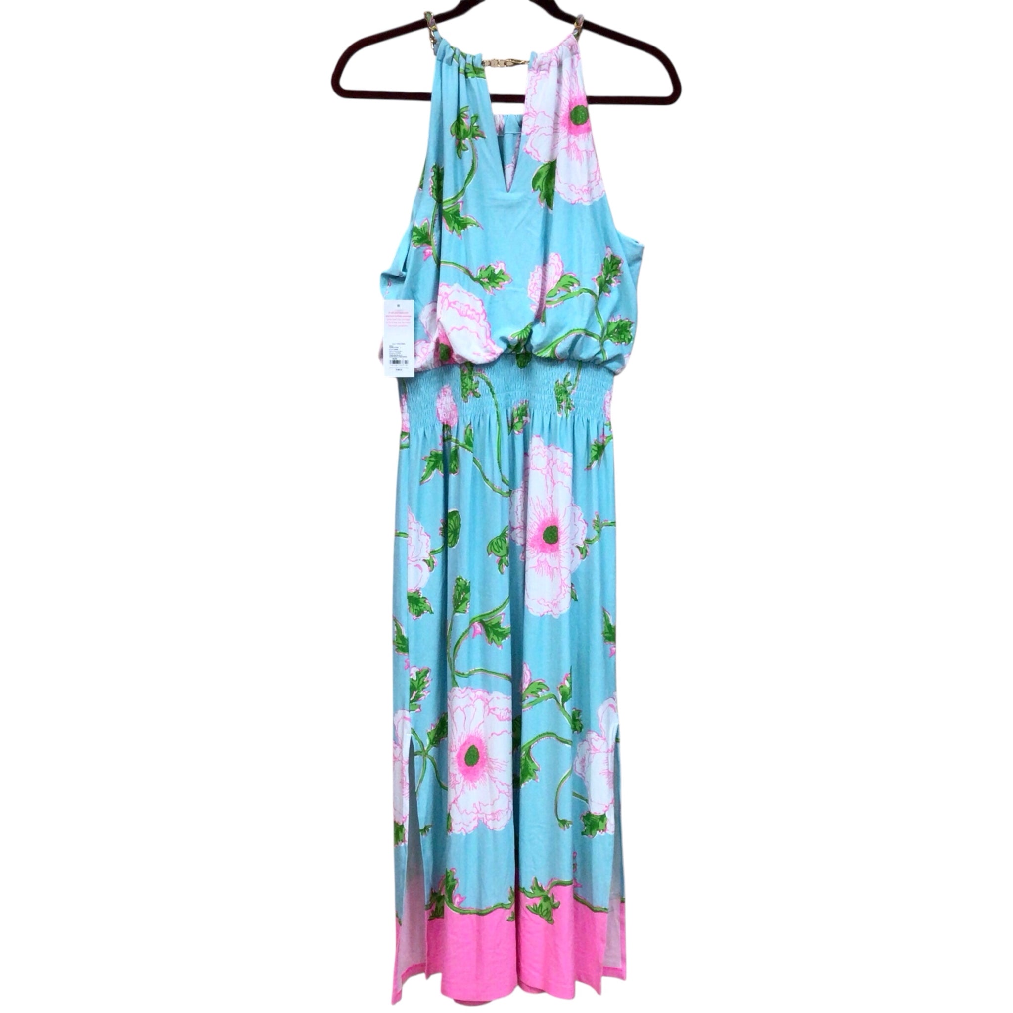Lilly Pulitzer Gracelyn Halter Midi Dress Size Large NWT