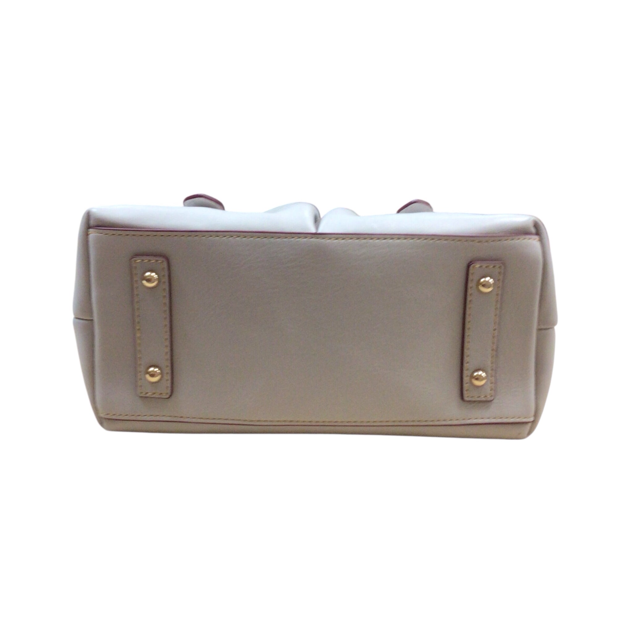 Dooney & Bourke Gray Leather Shoulder Bag