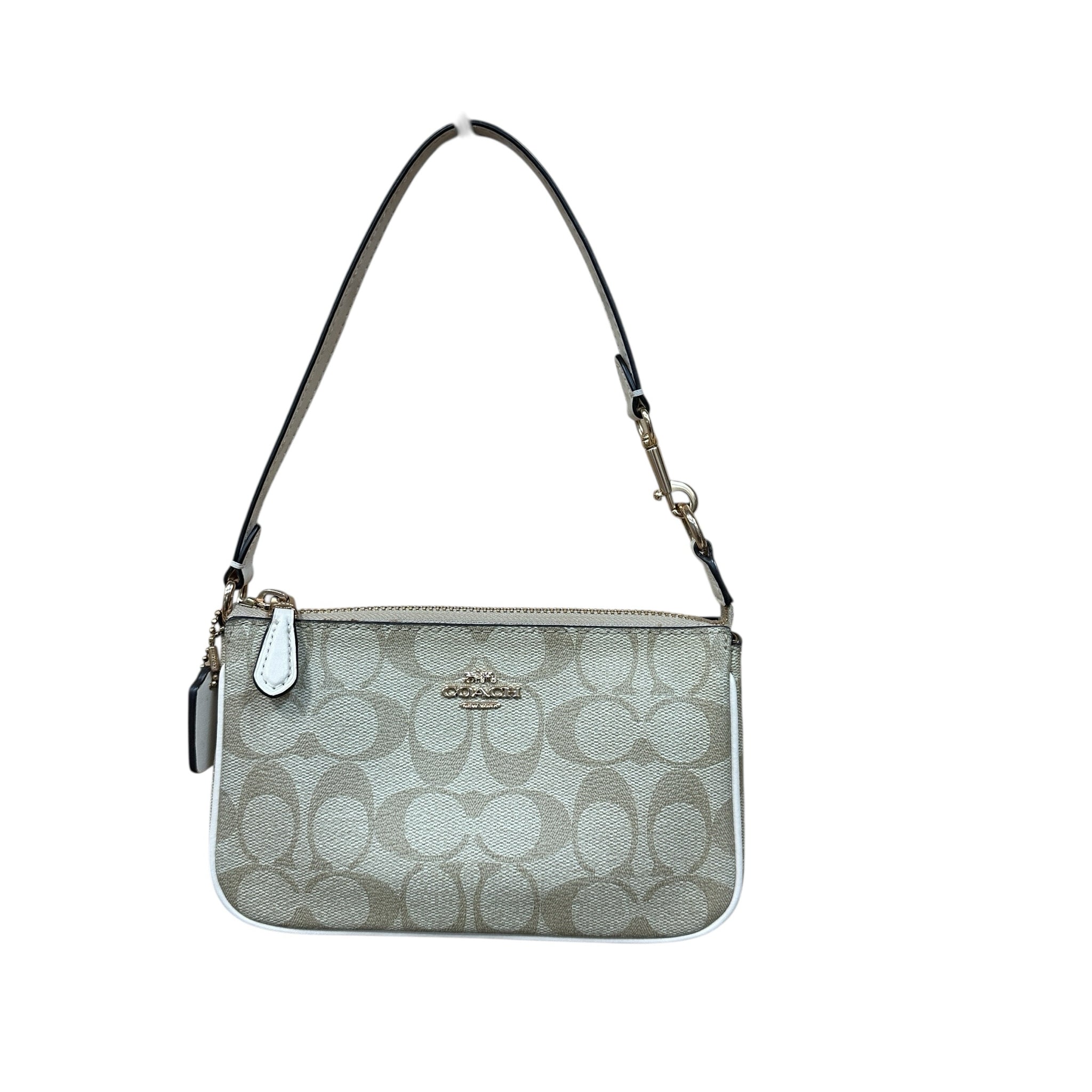 Coach Tan Nolita 19 Signature Canvas Shoulder Bag