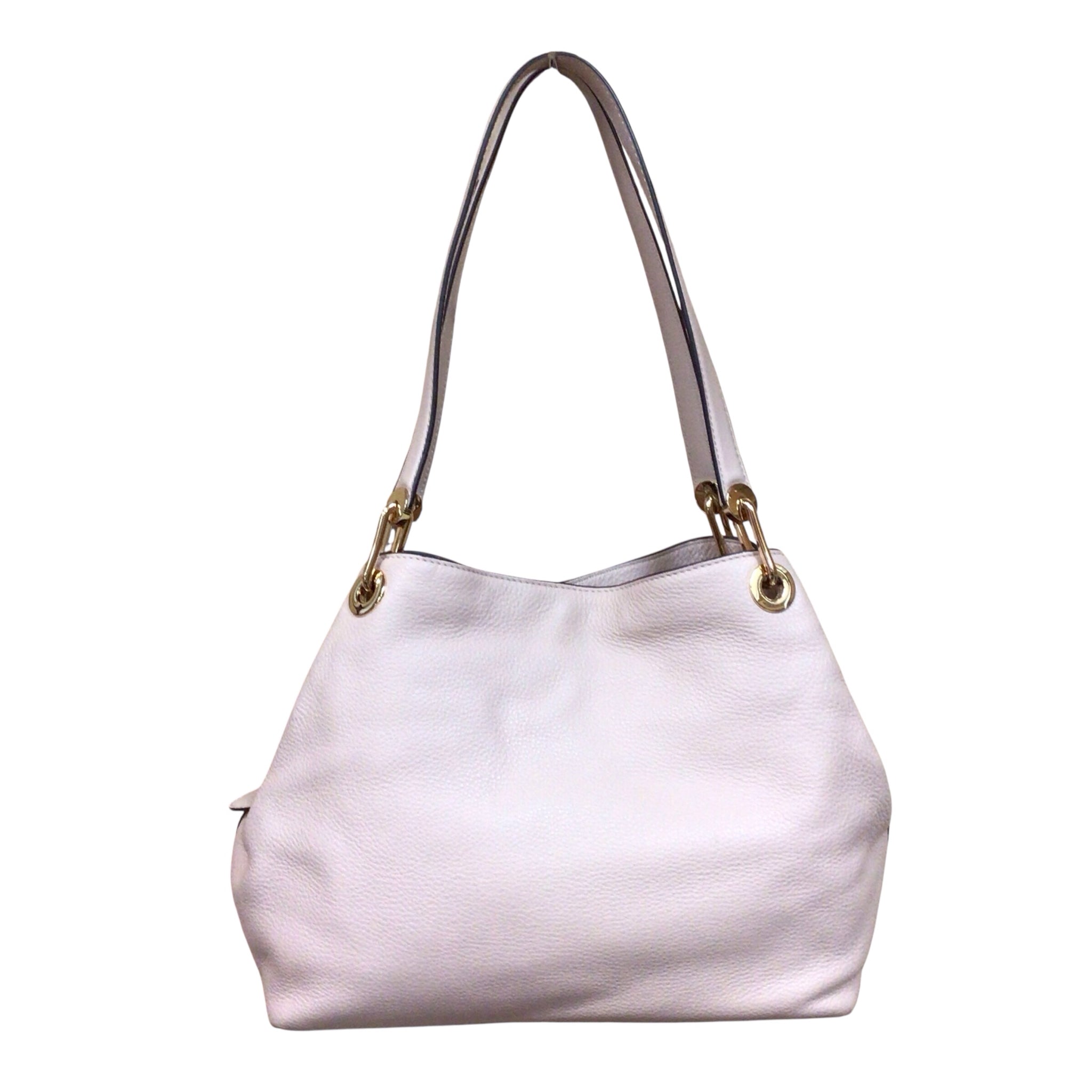 Michael Kors "Raven" Soft Pink Leather Shoulder Bag