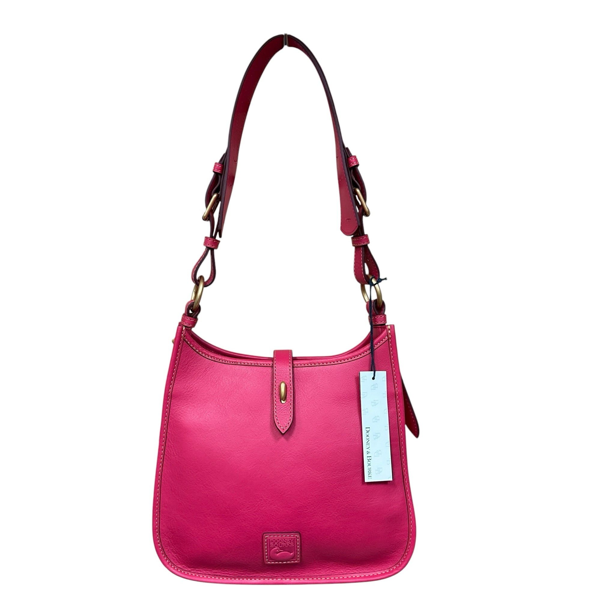 Dooney & Bourke Fuschia Leather Shoulder Bag NWT