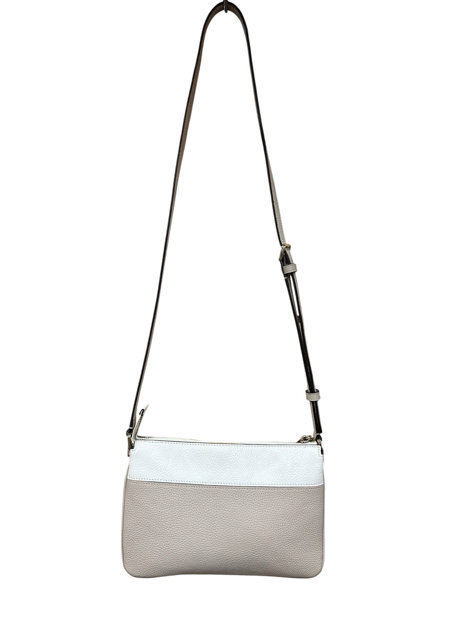 Kate Spade Tan & White Crossbody Bag