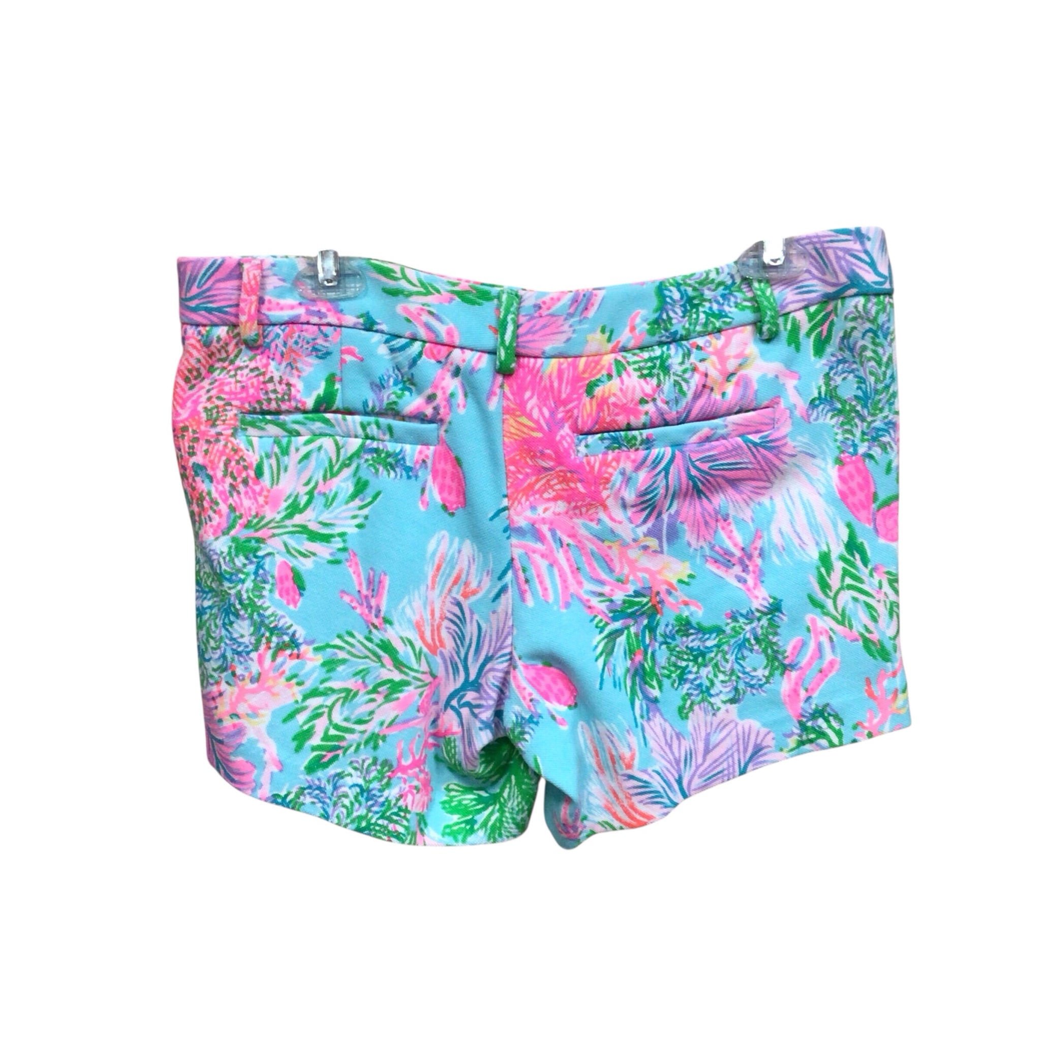 Lilly Pulitzer Callahan "Cay To My Heart" Knit Shorts Size 4