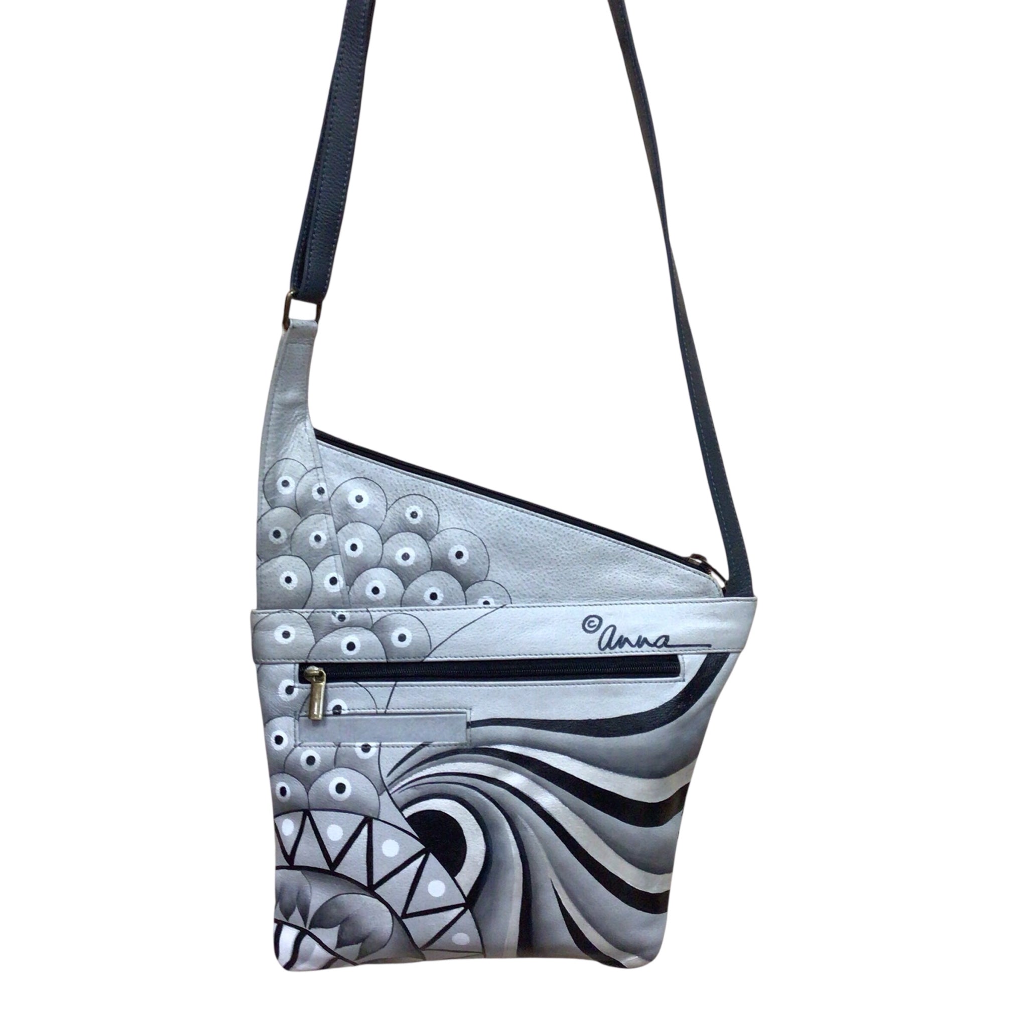 Anuschka "Anna" Asymmetric Slim Crossbody
