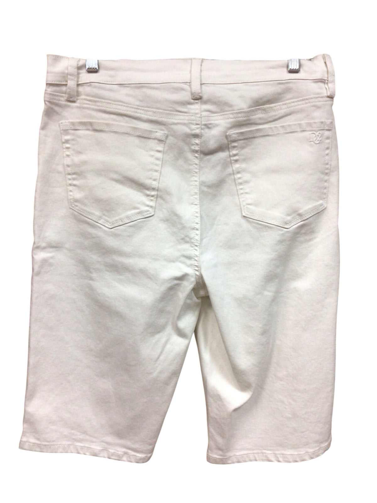 Diane Gilman Sun & Moon White Shorts Size 12 NWT