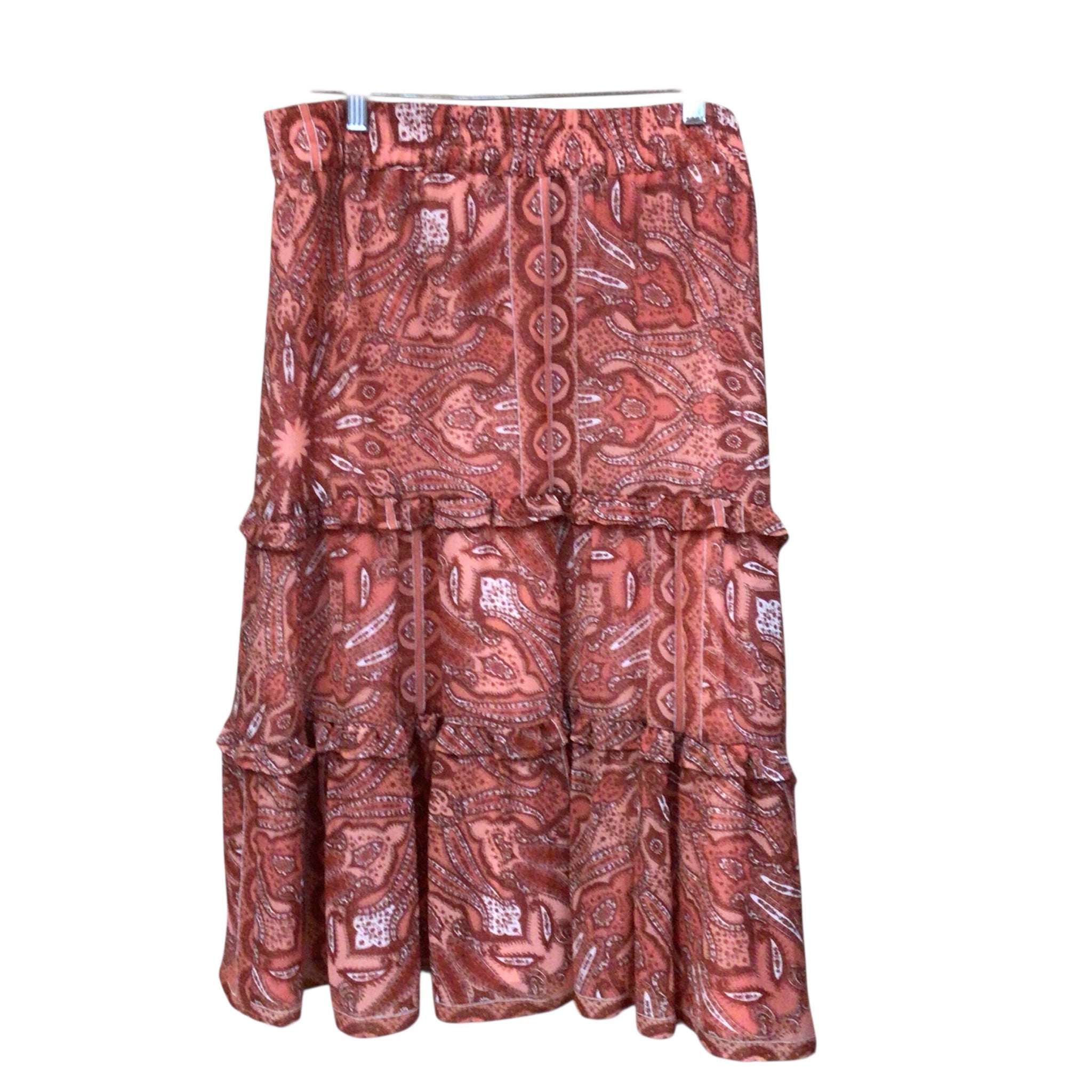 INC Rust Colored Skirt Size XL