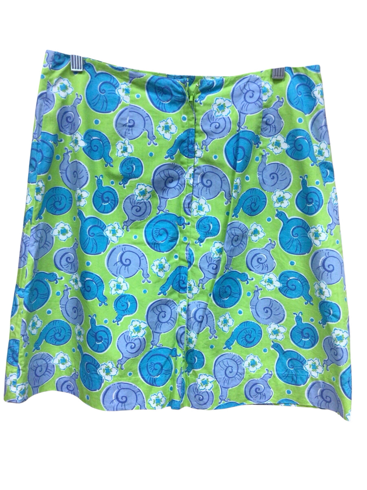 Lilly Pulitzer Vintage "Escargot" Lined Skirt Size 8